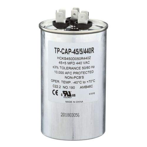 SDTP-CAP-45/5/440R TP-CAP-45-5-440R-run-capacitor-round-dual-rated