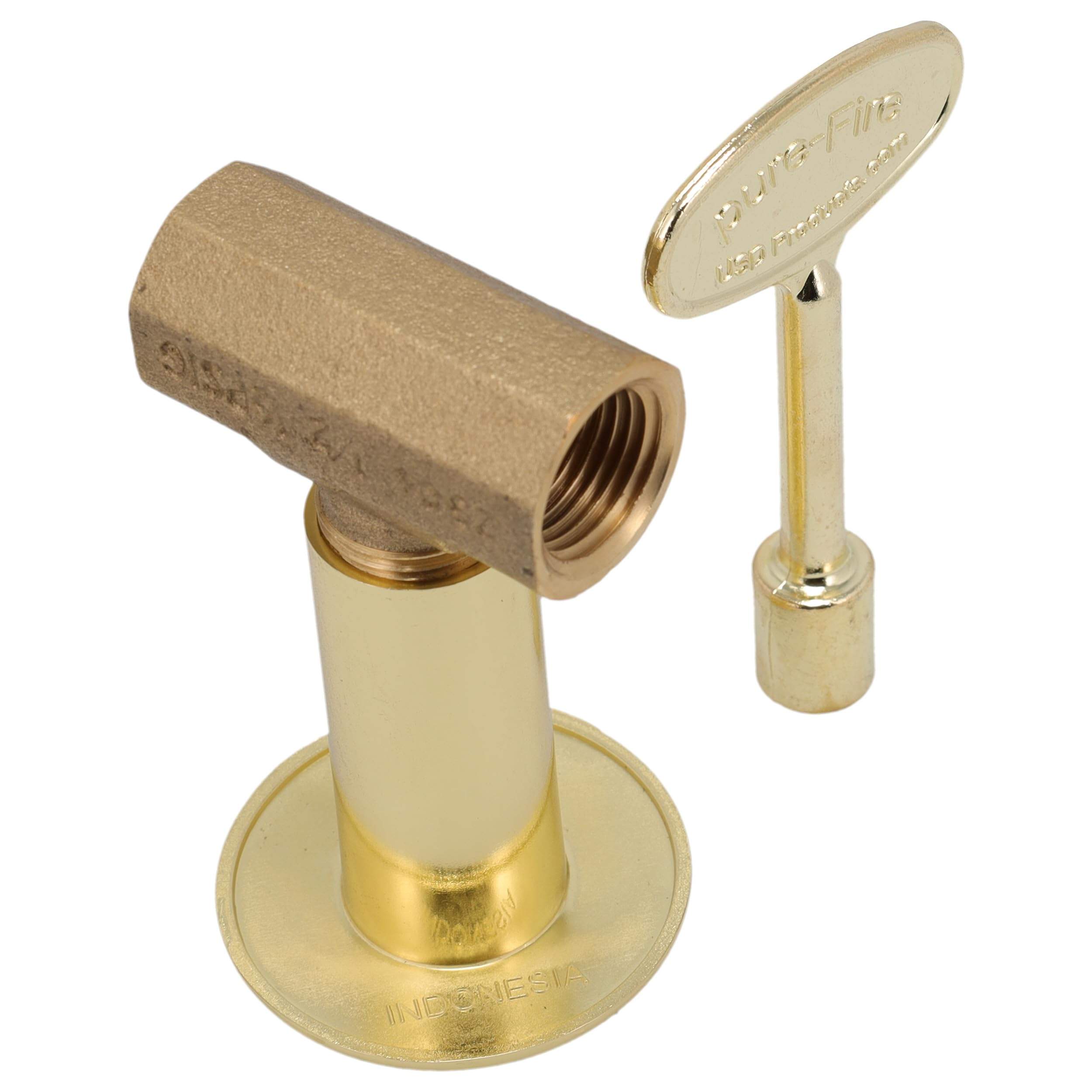 SDSVL-2SK-PBR svl-2sk-pbr-npt-brass-log-lighter-straight-stop-valve