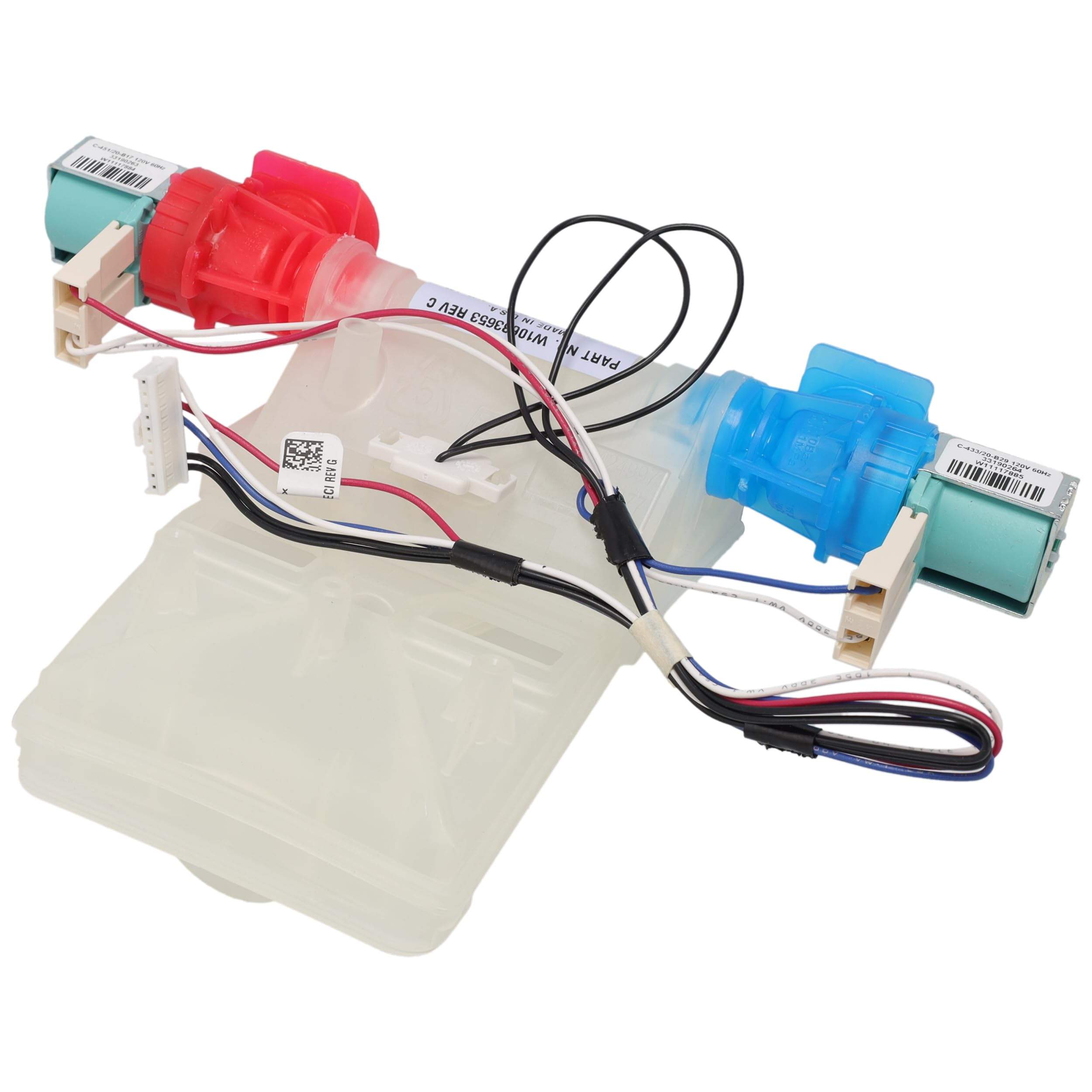 SDW10683603 W10683603-WPW10683603-washer-water-inlet-valve