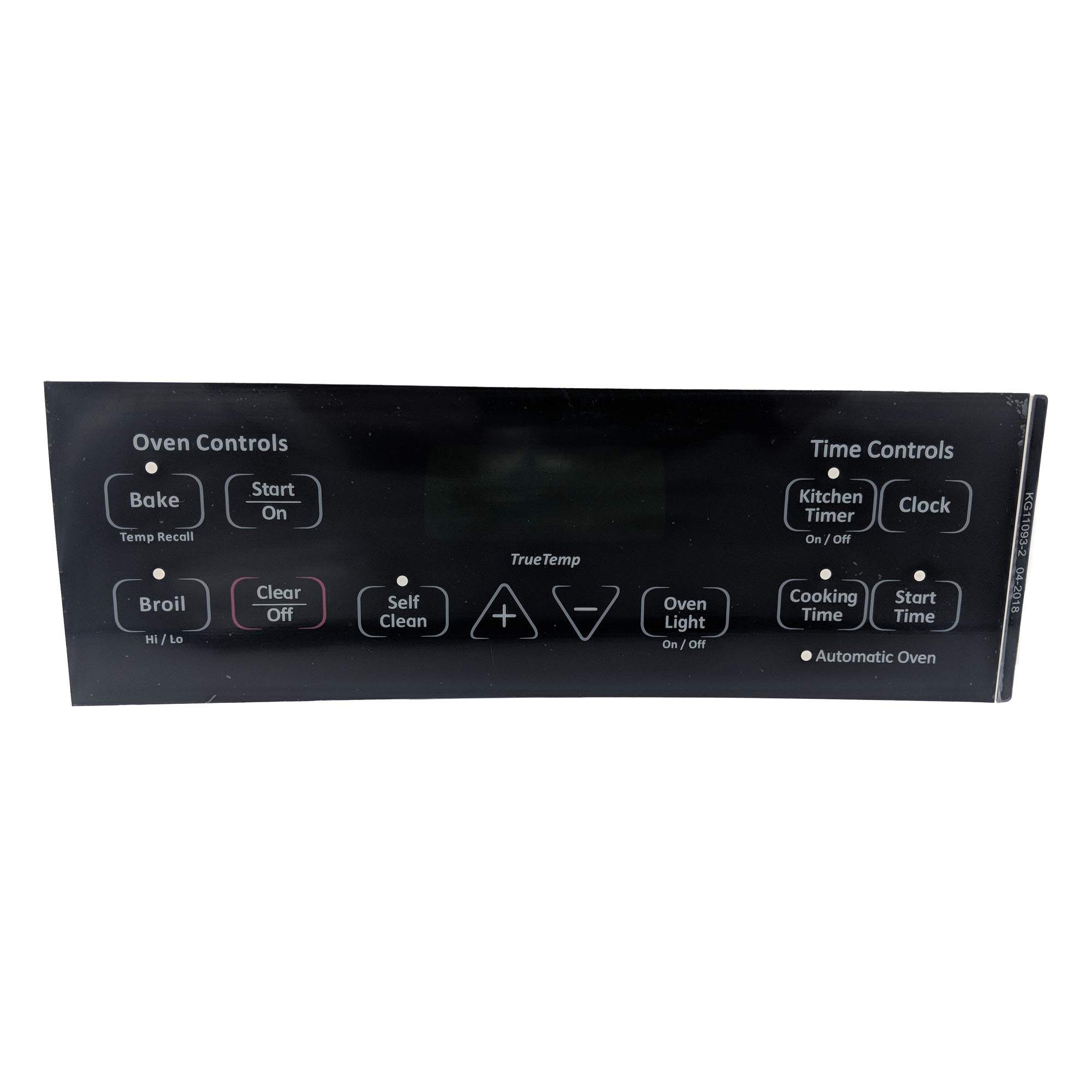 SDWB27T11005 WB27T11005-AP4344290-electric-range-control-faceplate