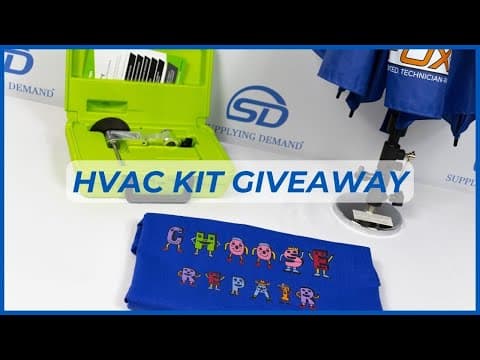 We're Giving Away TWO HVAC Kits! | HVAC Kit Giveaway | Supplying Demand