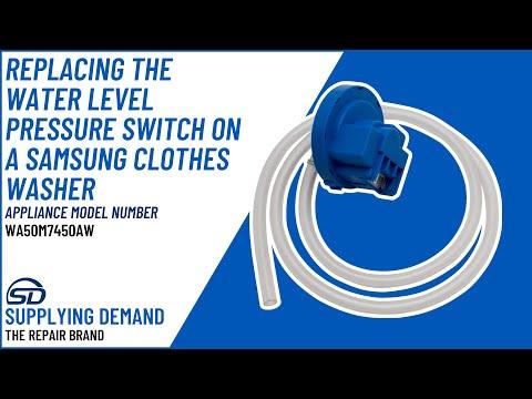 How to Replace a Supplying Demand DC96-01703H Water Level Pressure Sensor on a Samsung Washer