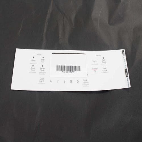 SDWB07X26749 wb07x26749-ap6024392-faceplate-graphics-wh