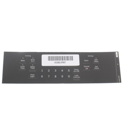 SDWB07X26752 wb07x26752-faceplate-graphics-gy