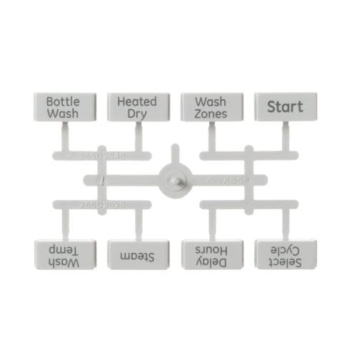 SDWD09X20206 wd09x20206-button-and-graphics-assembly