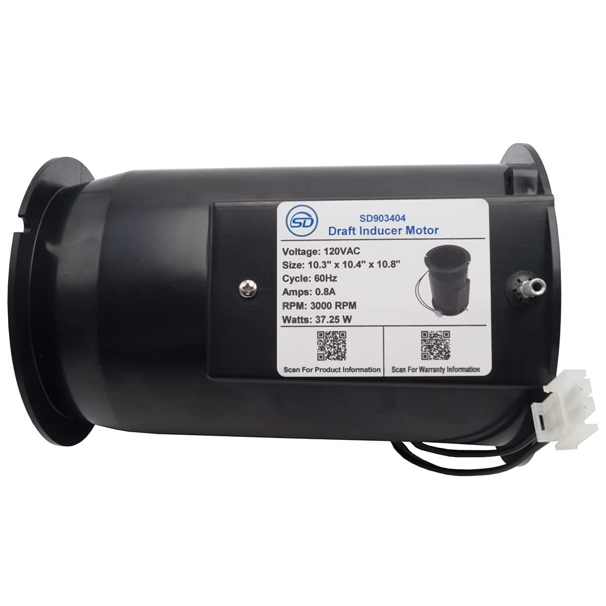SD903404 903404-wp903404-hvac-furnace-draft-inducer-motor view 51