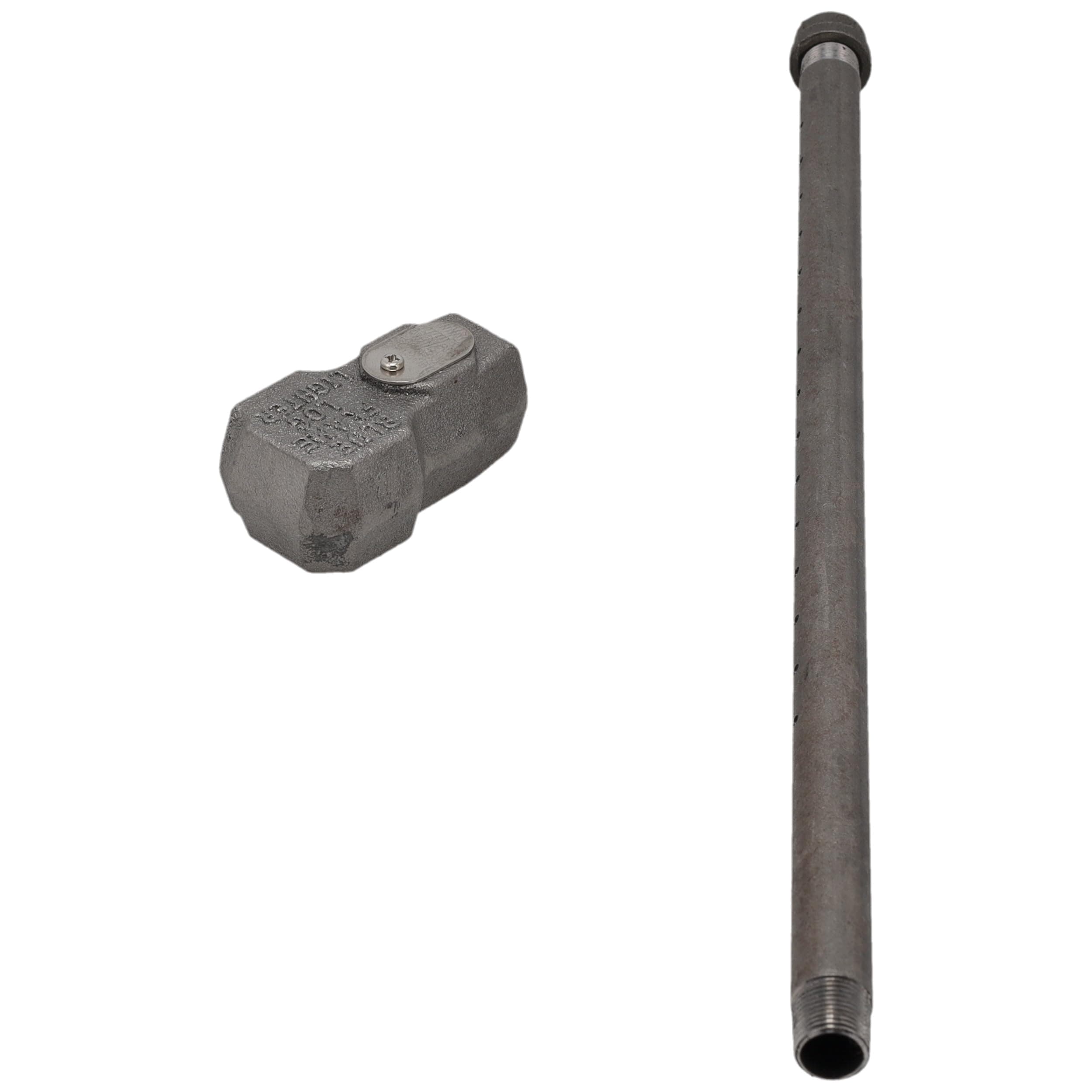 SDLLA90-LP55-165 lla90-lp55-165-log-lighter-propane-pipe-and-cap view 61