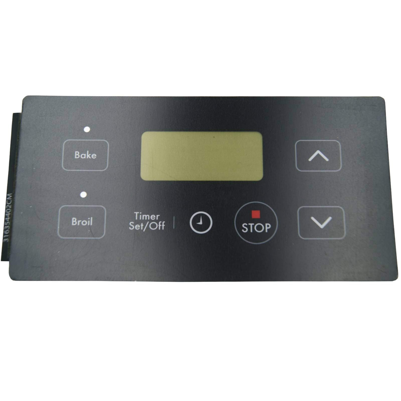 Supplying Demand 316354402 1793687 Gas Range Black Clock Overlay Replacement
