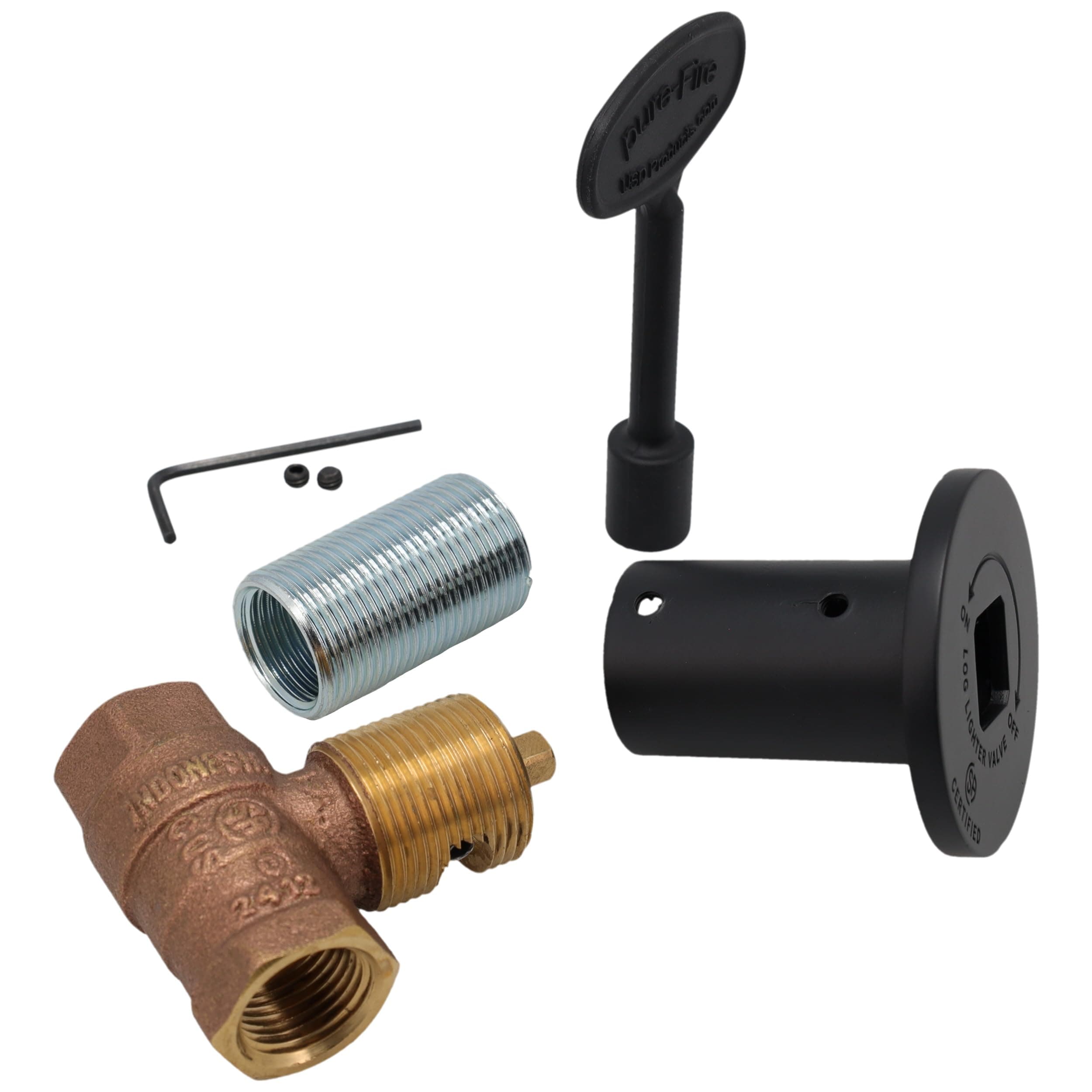 SDBVL-2SK-BP bvl-2sk-bp-npt-straight-log-lighter-valve-cover-key view 41