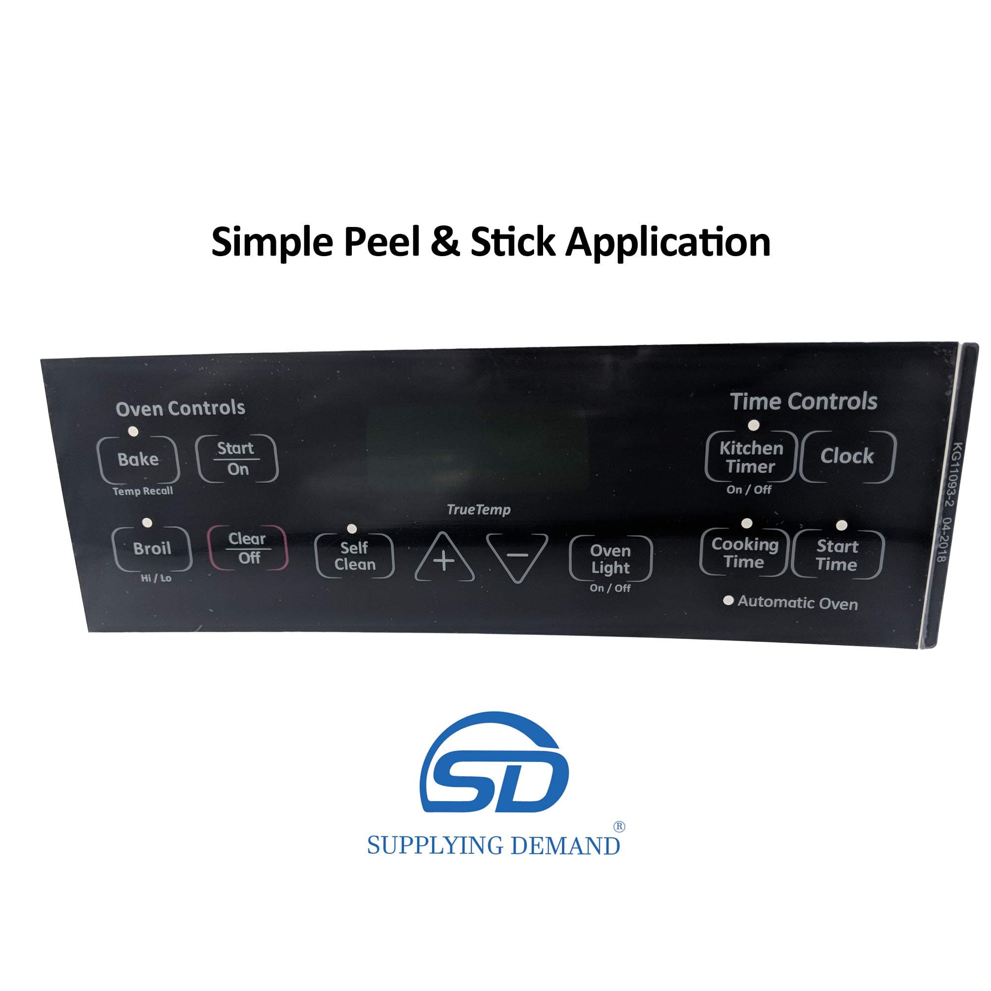 SDWB27T11005 wb27t11005-ap4344290-electric-range-control-faceplate view 21
