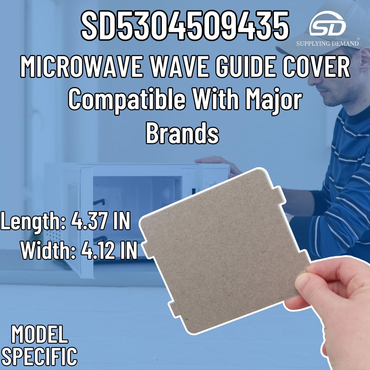 SD5304509435 5304509435-5304464061-microwave-wave-guide-cover view 71