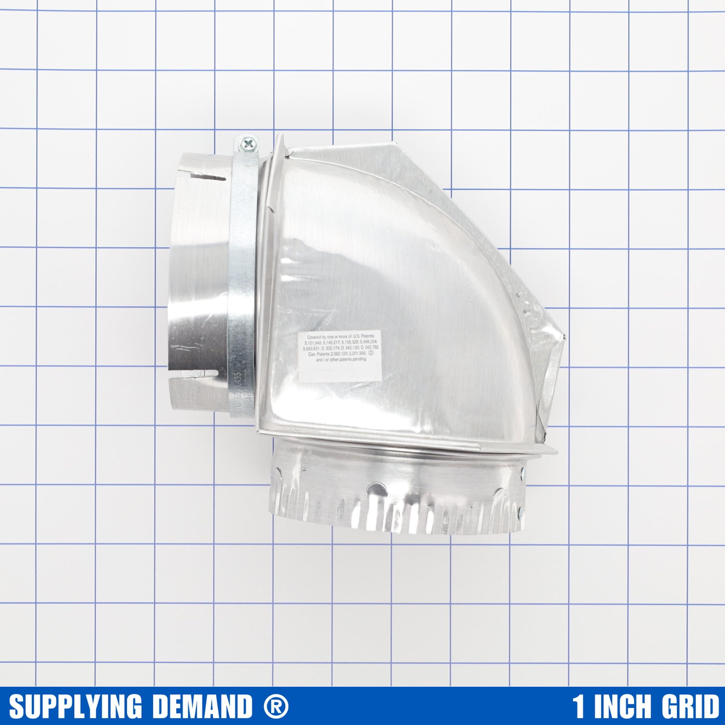 SD60631X6 60631x6-dryer-4-inch-aluminum-90-degree-elbow-vent-connector-%7C-pro-pack-6 view 11