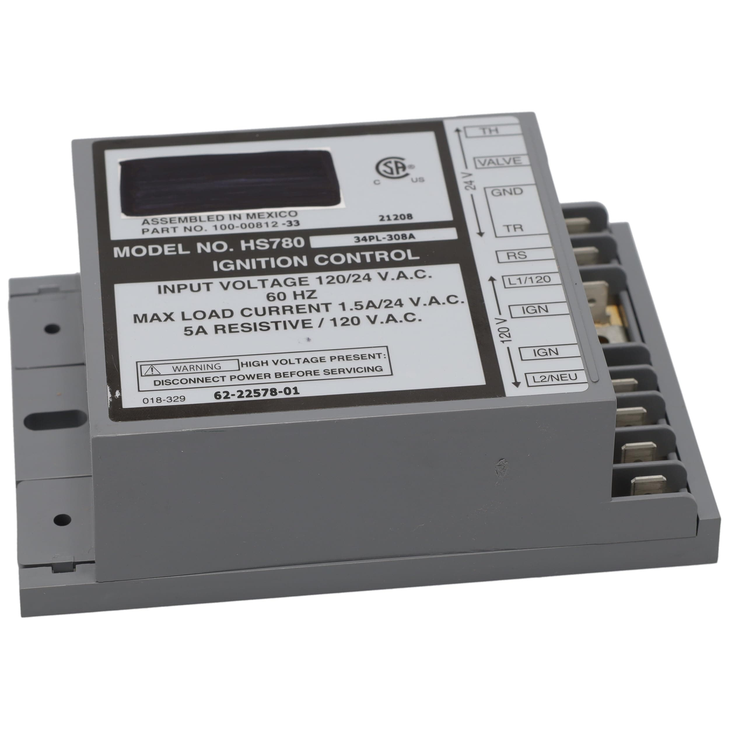 SD62-22578-01 62-22578-01-hvac-ignition-module view 41
