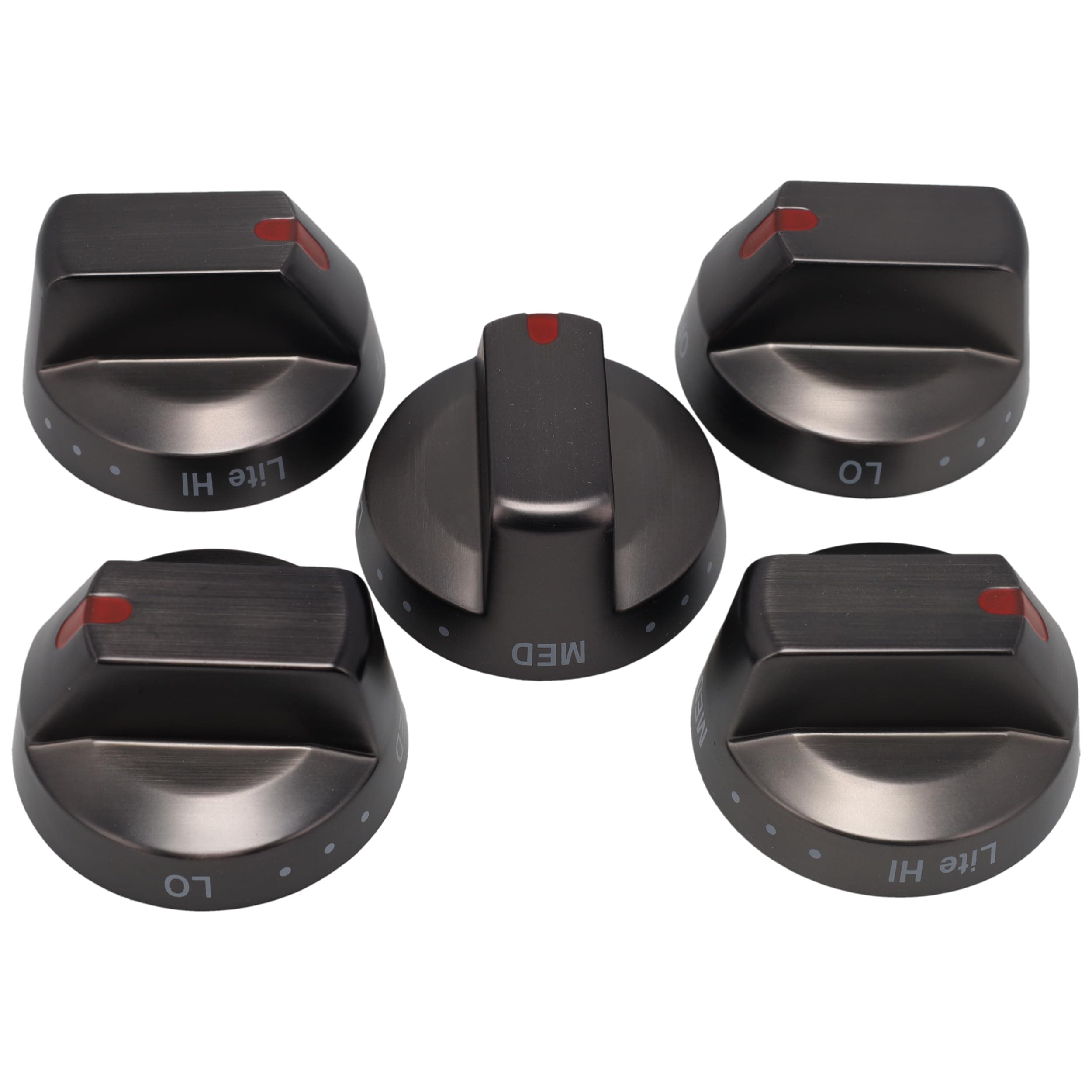 SDDG64-00473B dg64-00473b-4455187-range-surface-burner-knob-5-pack