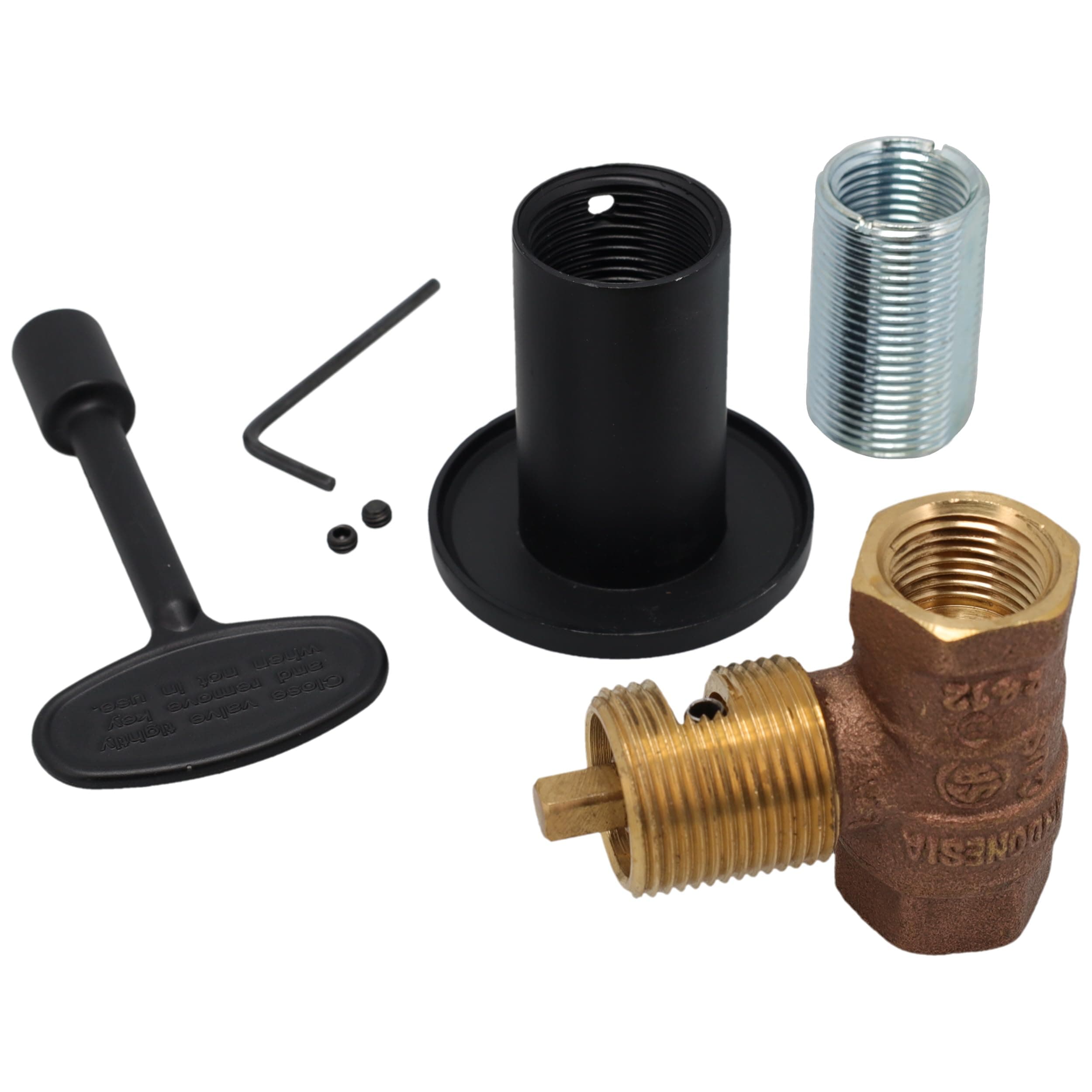 SDBVL-2SK-BP bvl-2sk-bp-npt-straight-log-lighter-valve-cover-key view 31