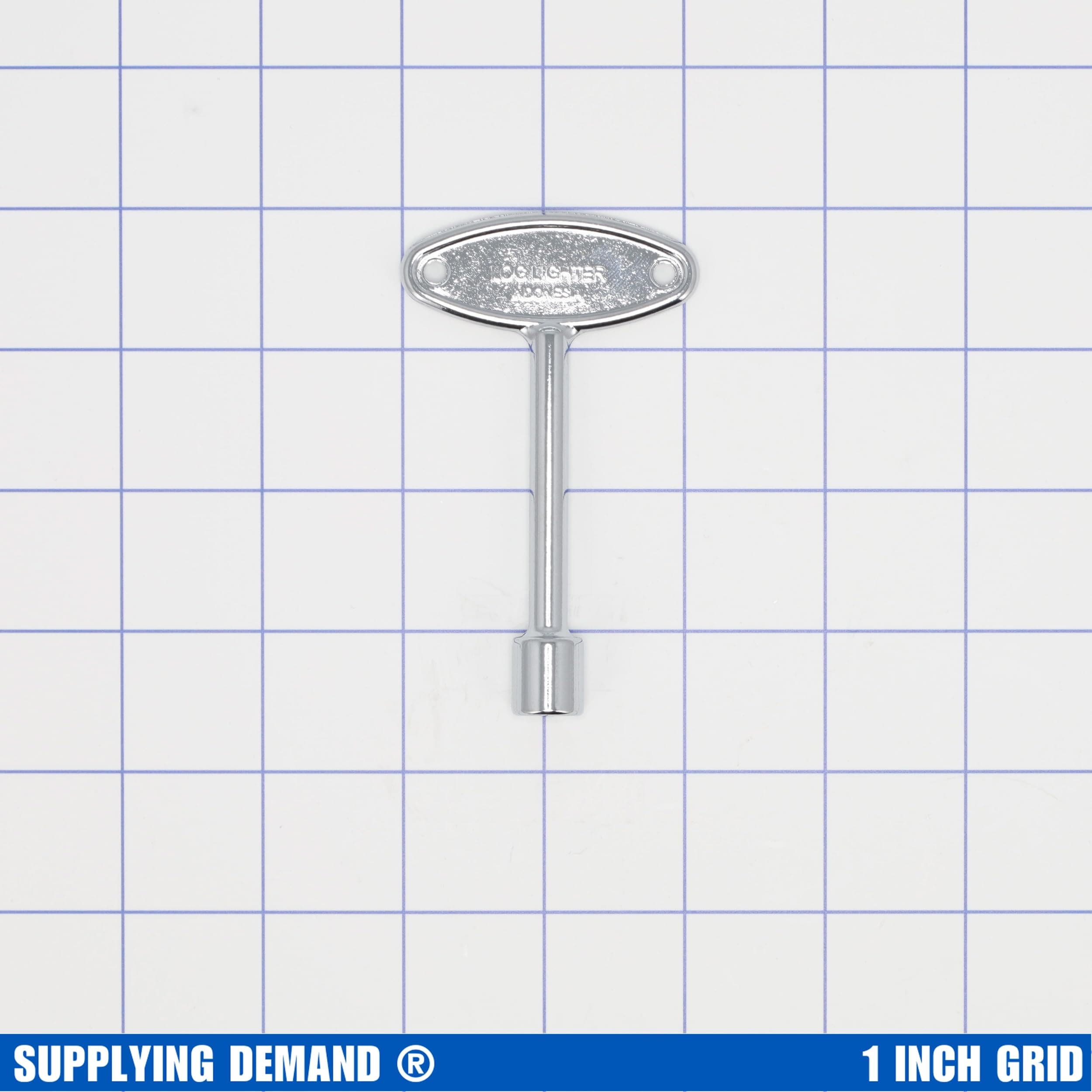 SDKEY-SVL-CP key-svl-cp-log-lighter-key-chrome-plated view 11