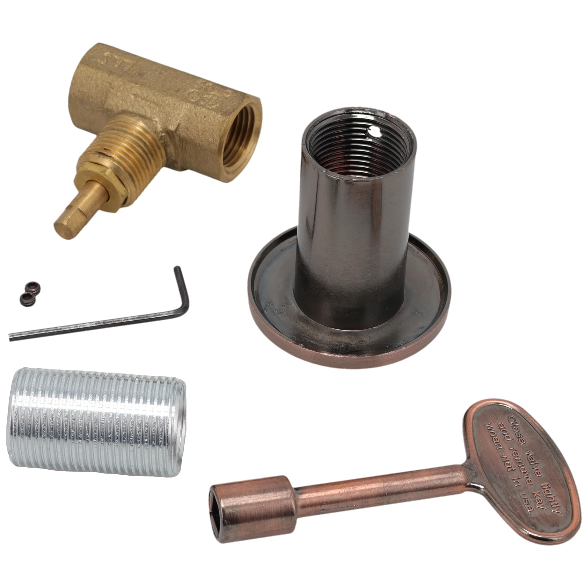 SDSVL-2SK-AC svl-2sk-ac-npt-brass-valve-with-escutcheon-and-key view 81