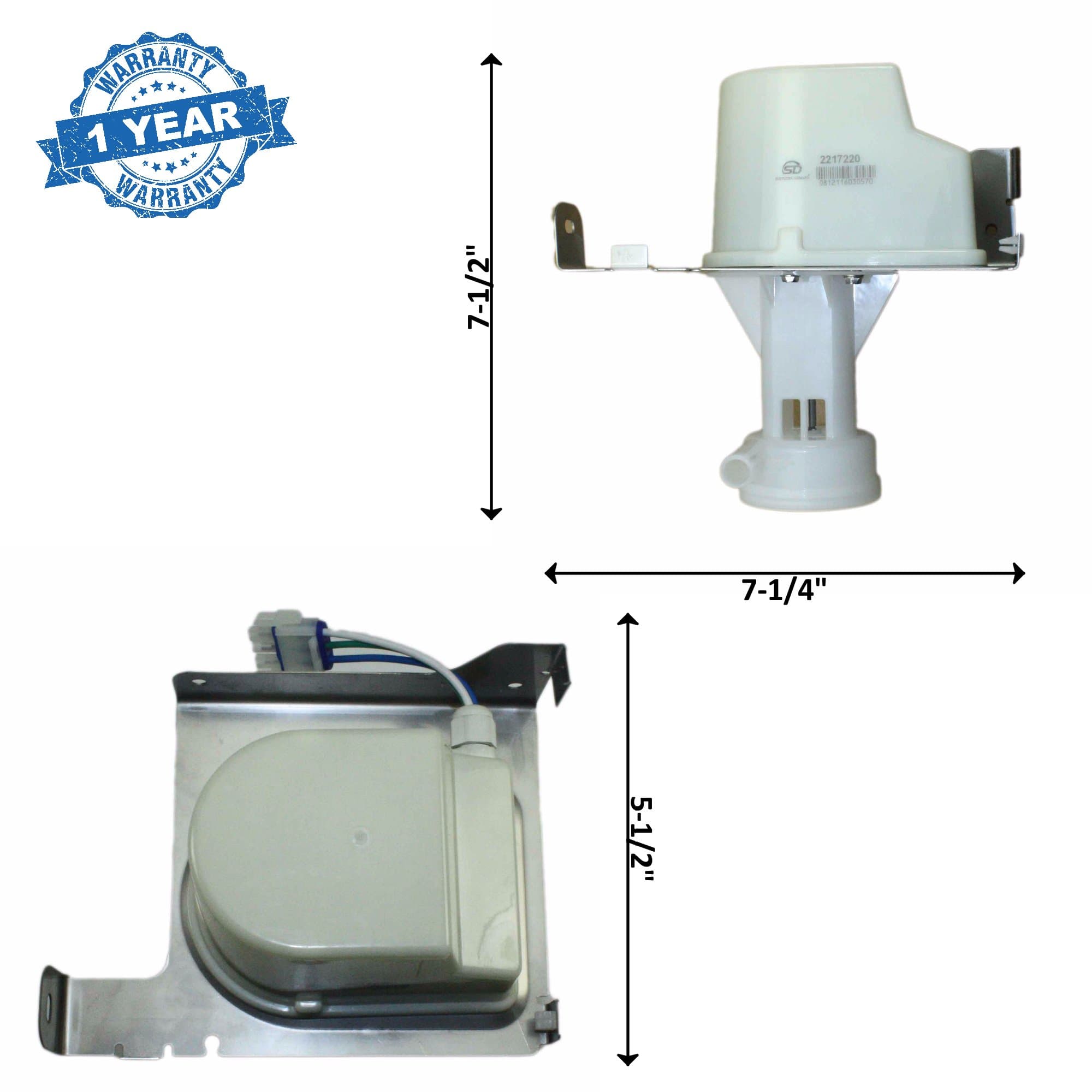 SD2217220-FBA 2217220-ap6006664-ice-cube-maker-pump-motor view 31