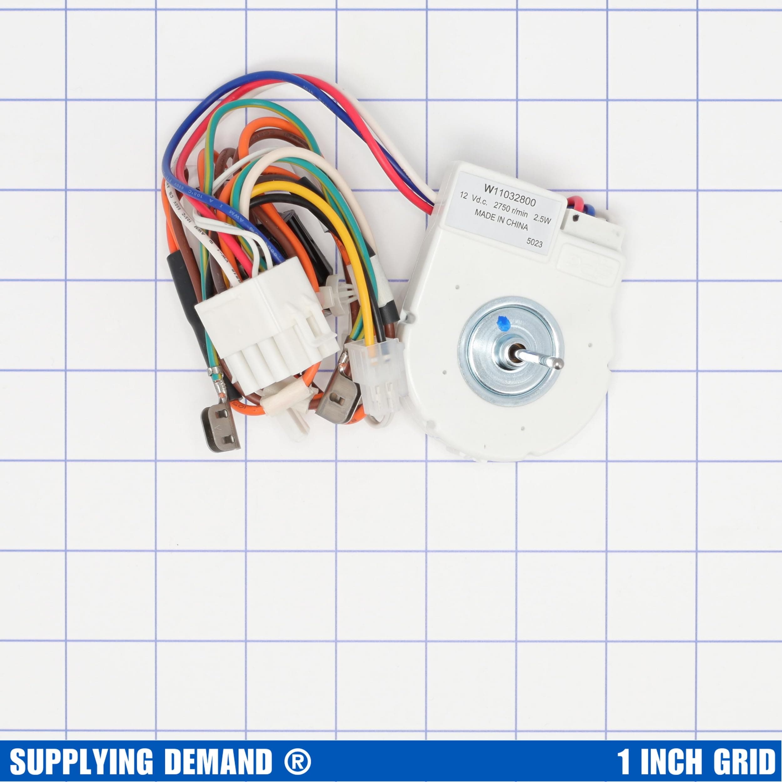 SDW11032800 w11032800-w10728094-refrigerator-freezer-evaporator-fan-motor view 11