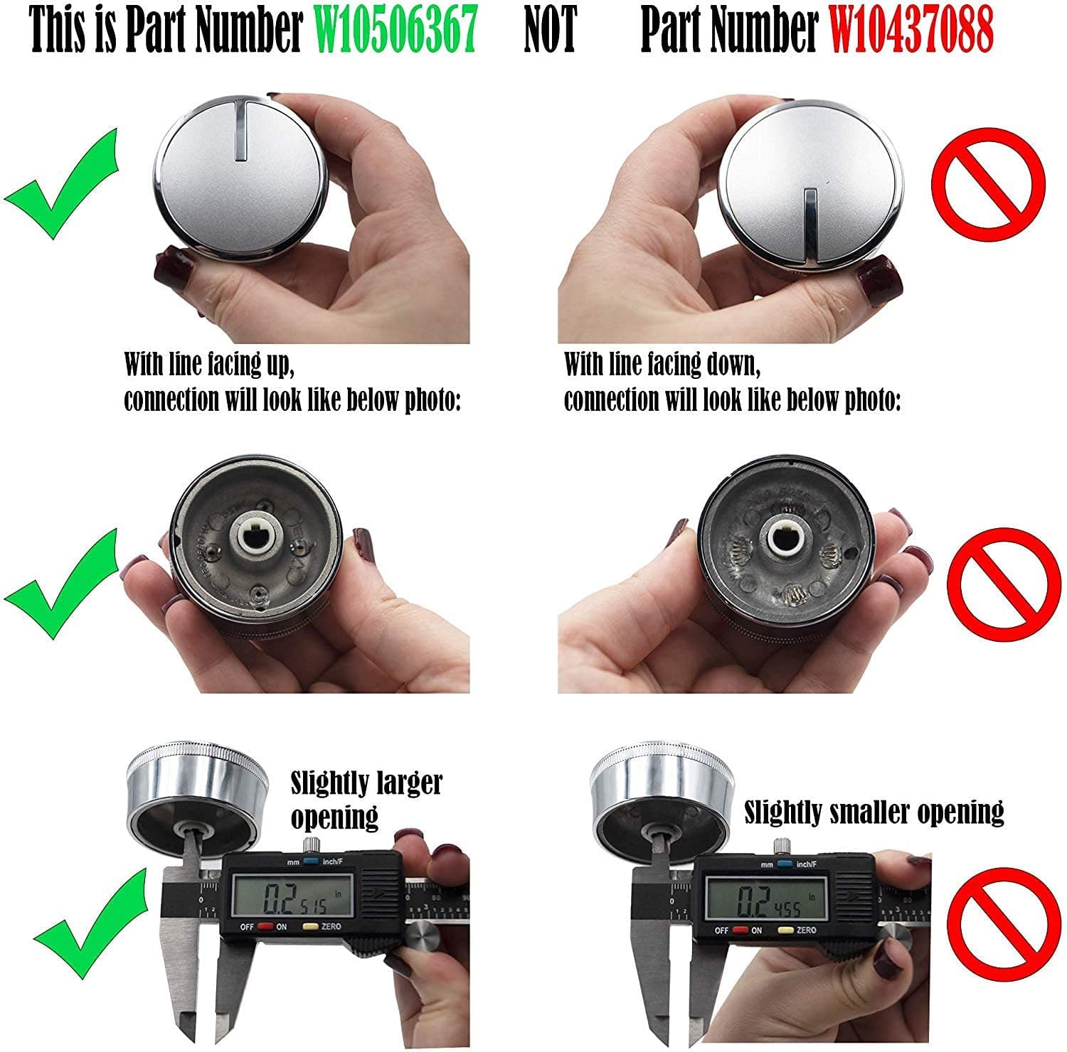 SDW10506367X2 w10506367x2-w10506367-gas-range-oven-burner-knob view 21