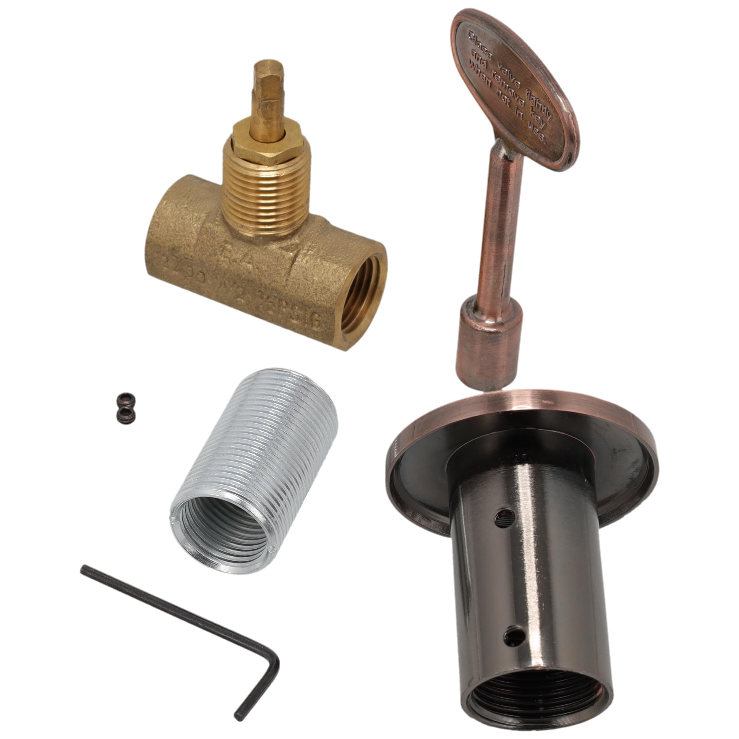 SDSVL-2SK-AC svl-2sk-ac-npt-brass-valve-with-escutcheon-and-key view 71