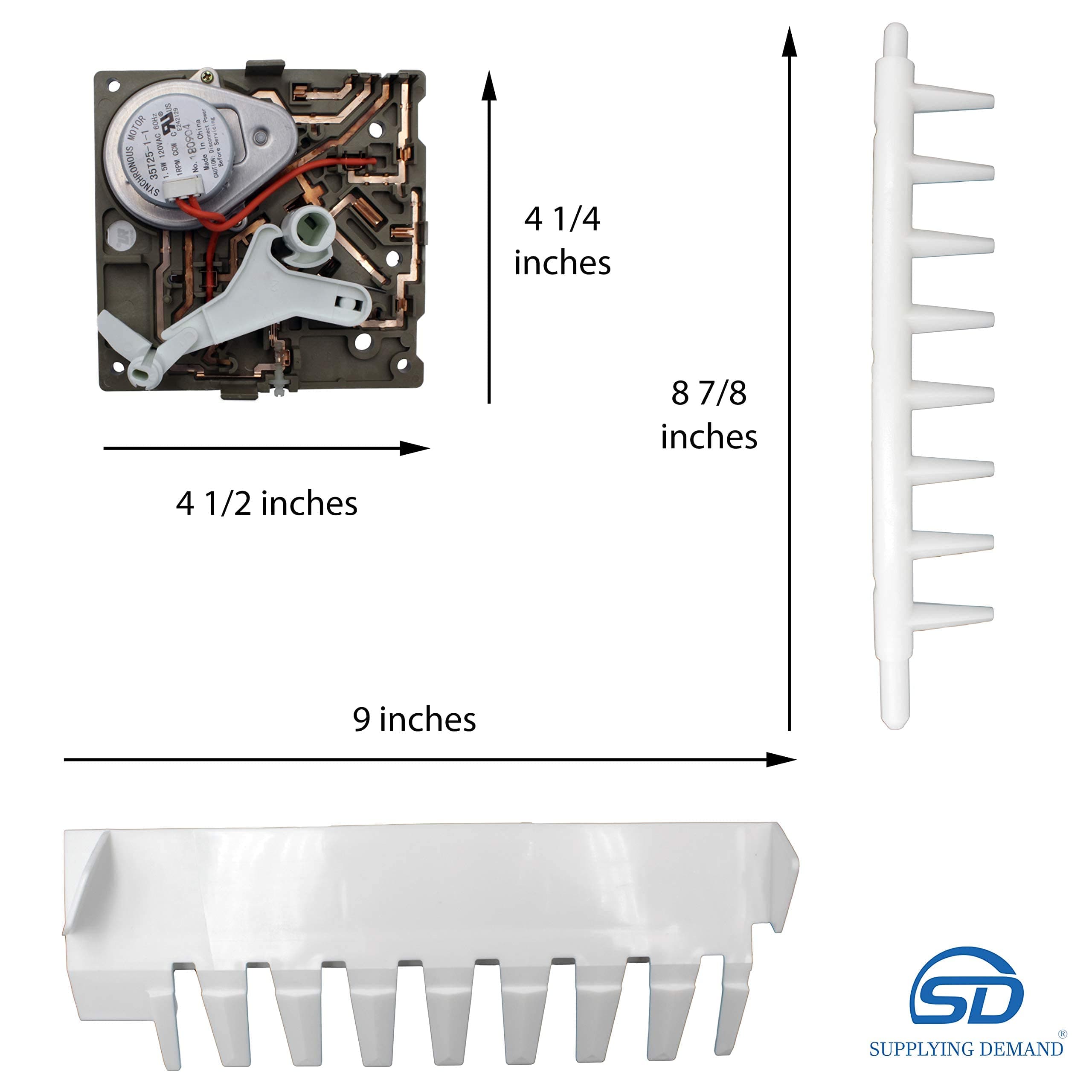 SD8201515 8201515-w10190934-refrigerator-ice-maker-motor-module-kit view 21