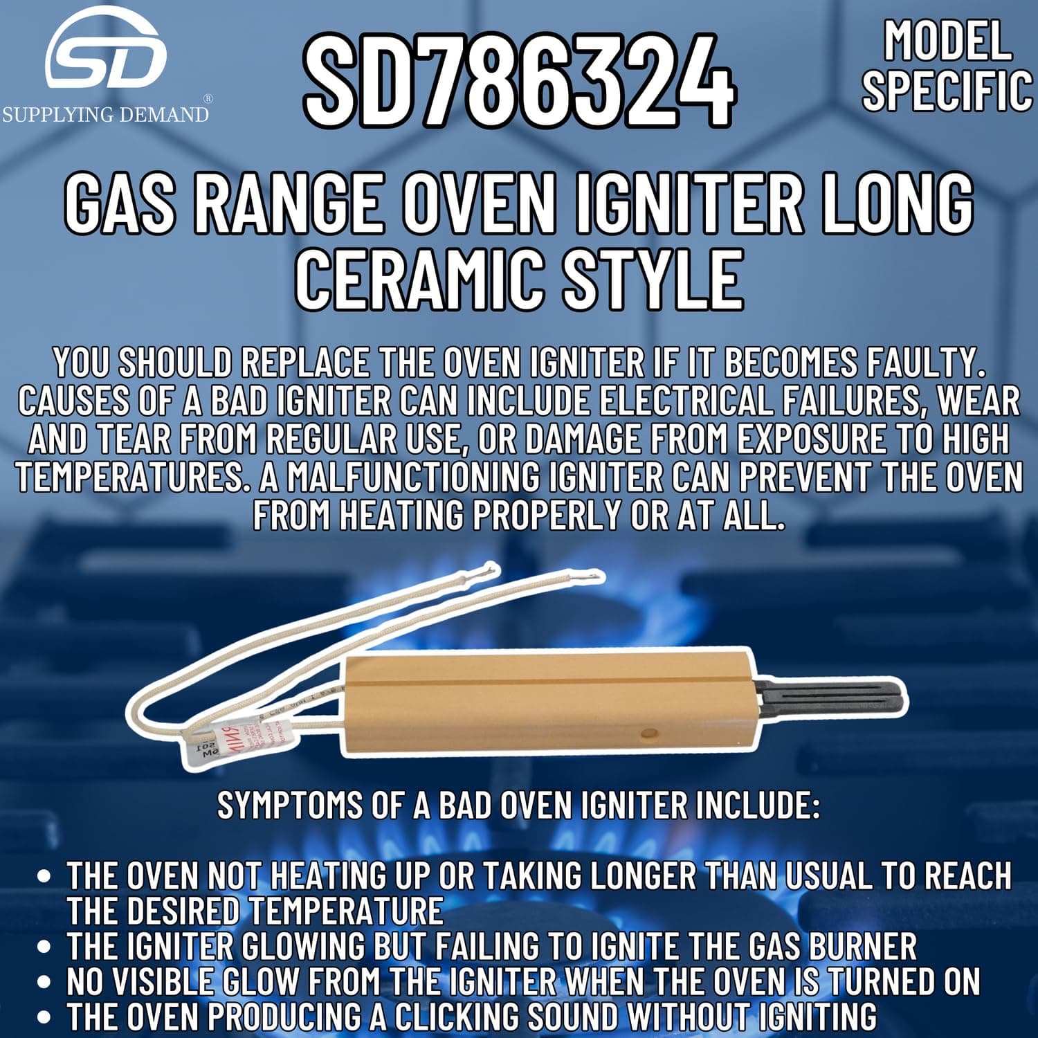 SD786324 786324-ap2934763-gas-range-oven-igniter view 51