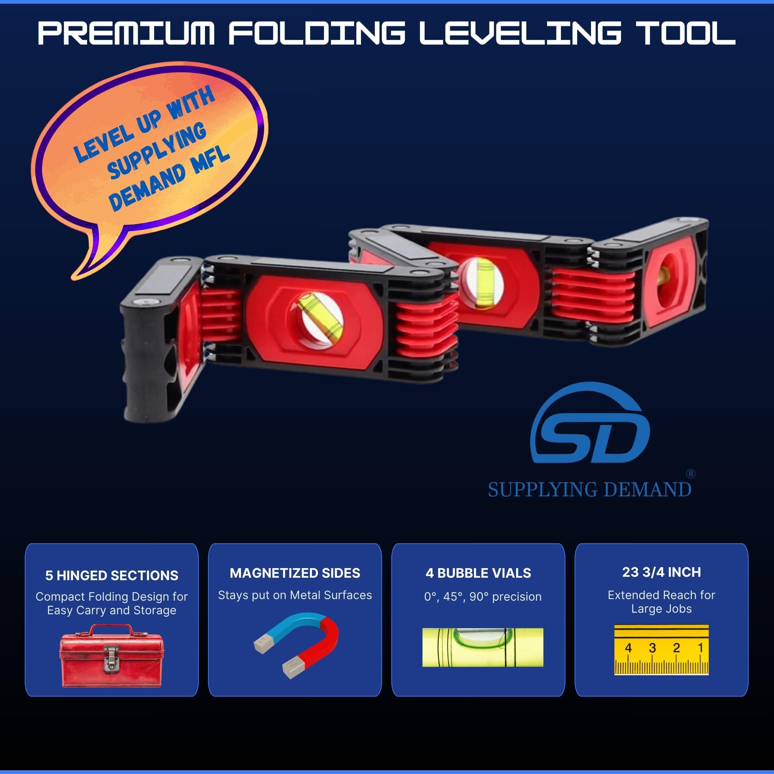 SDMFL-5 mfl-5-multi-angle-5-hinged-section-level view 11