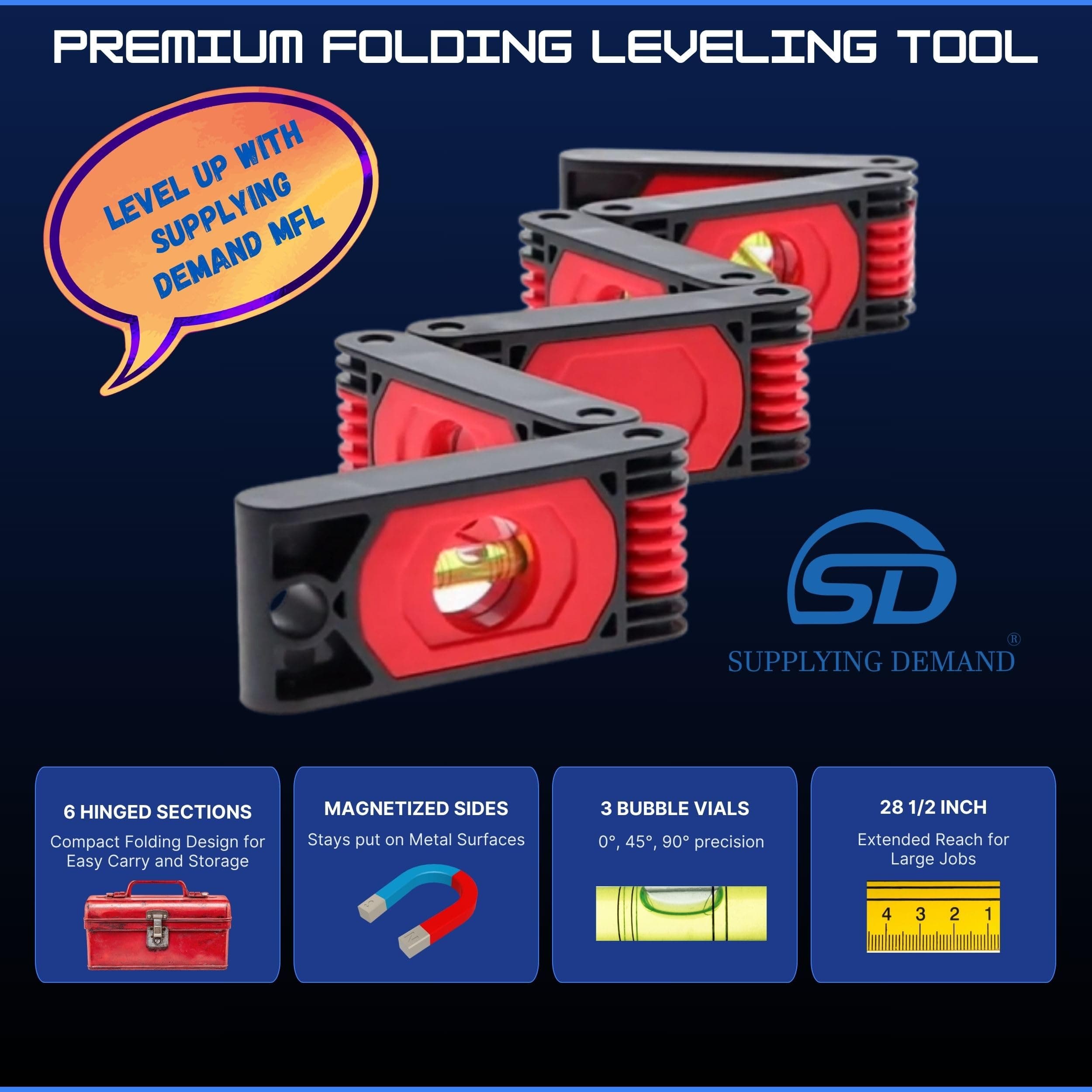 SDMFL-6 mfl-6-multi-angle-6-hinged-section-level view 11