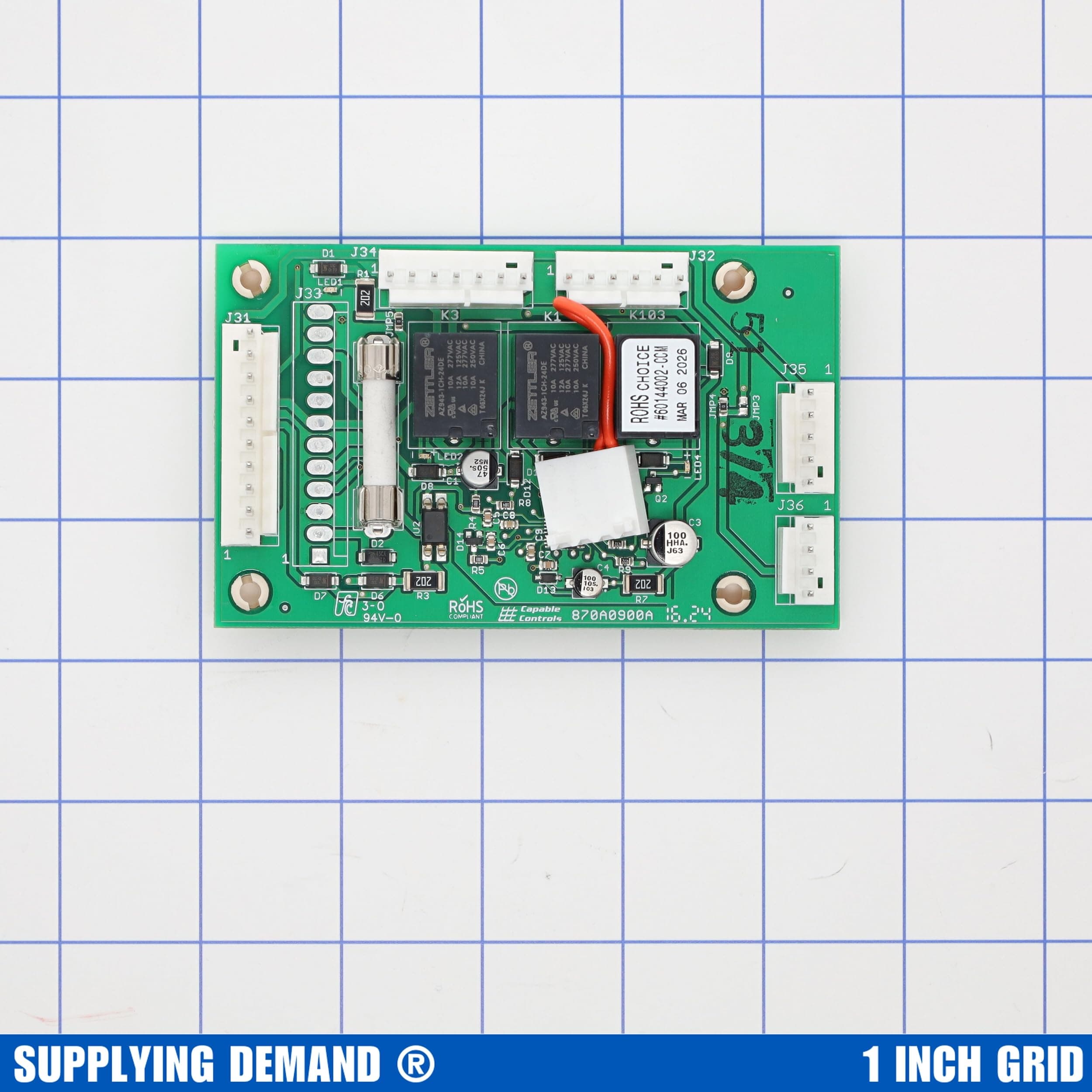 SD60144002-C 60144002-c-commercial-rethermalizer-relay-board view 11