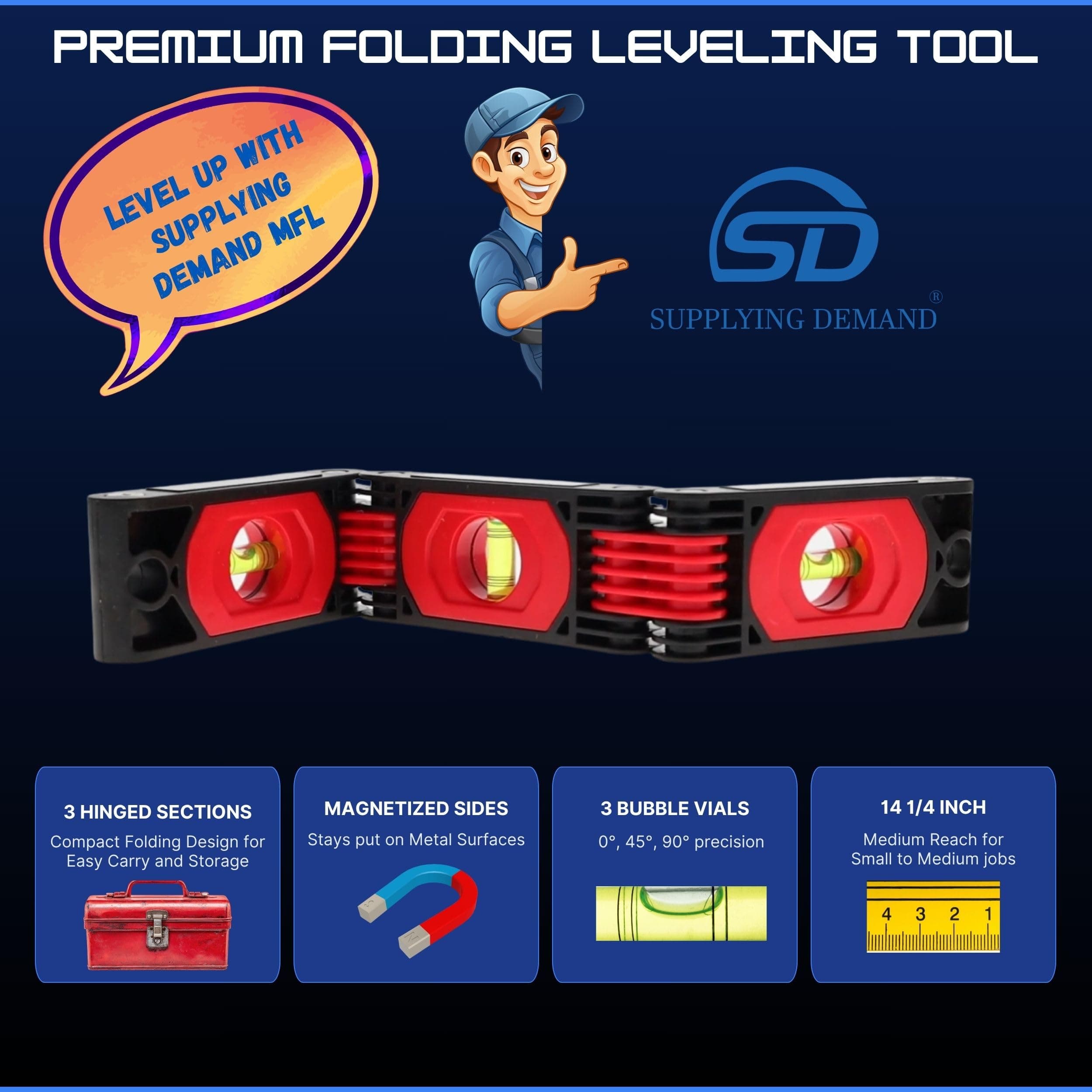 SDMFL-3 mfl-3-multi-angle-3-hinged-section-level view 11
