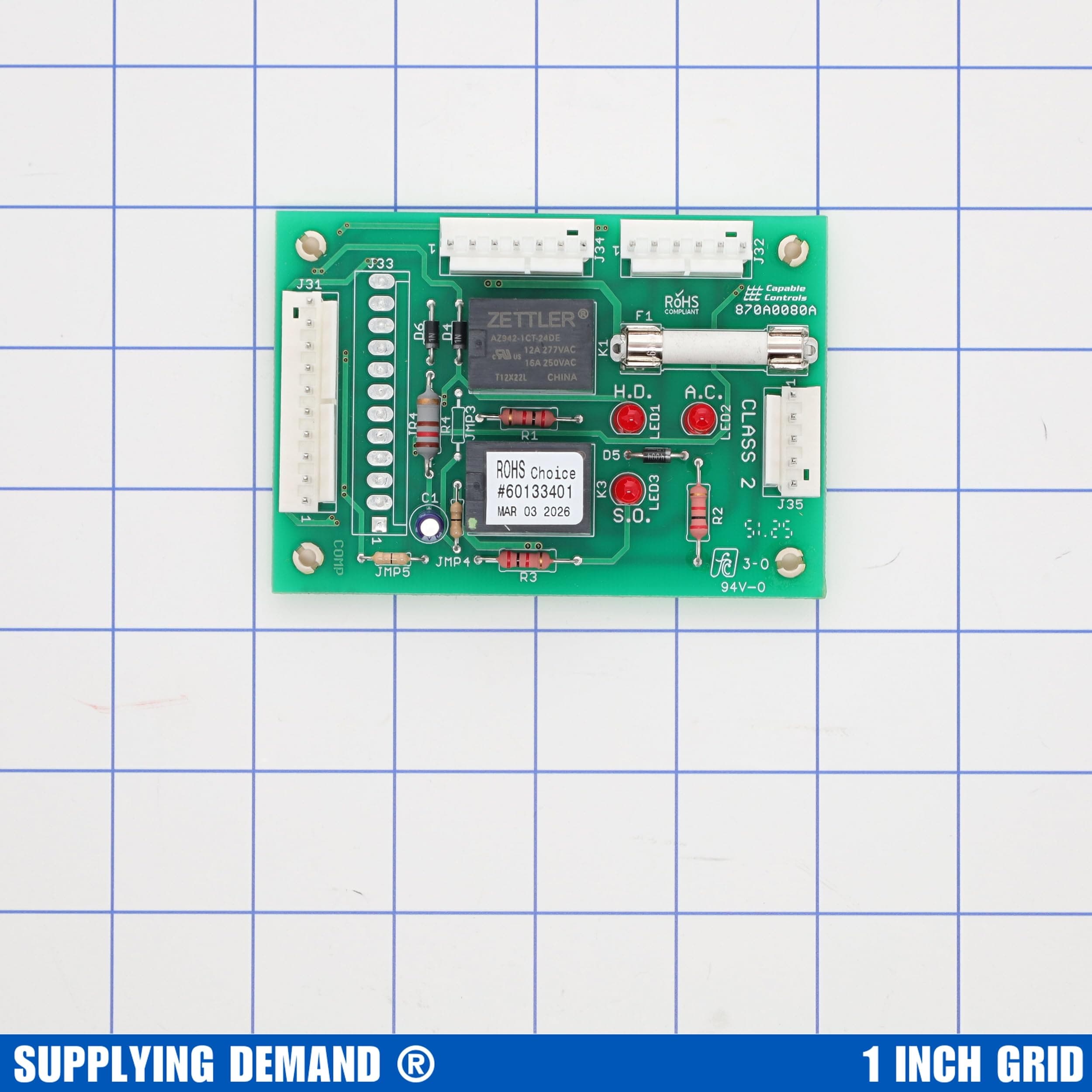 SD60133401 60133401-commercial-fryer-relay-control-board view 11