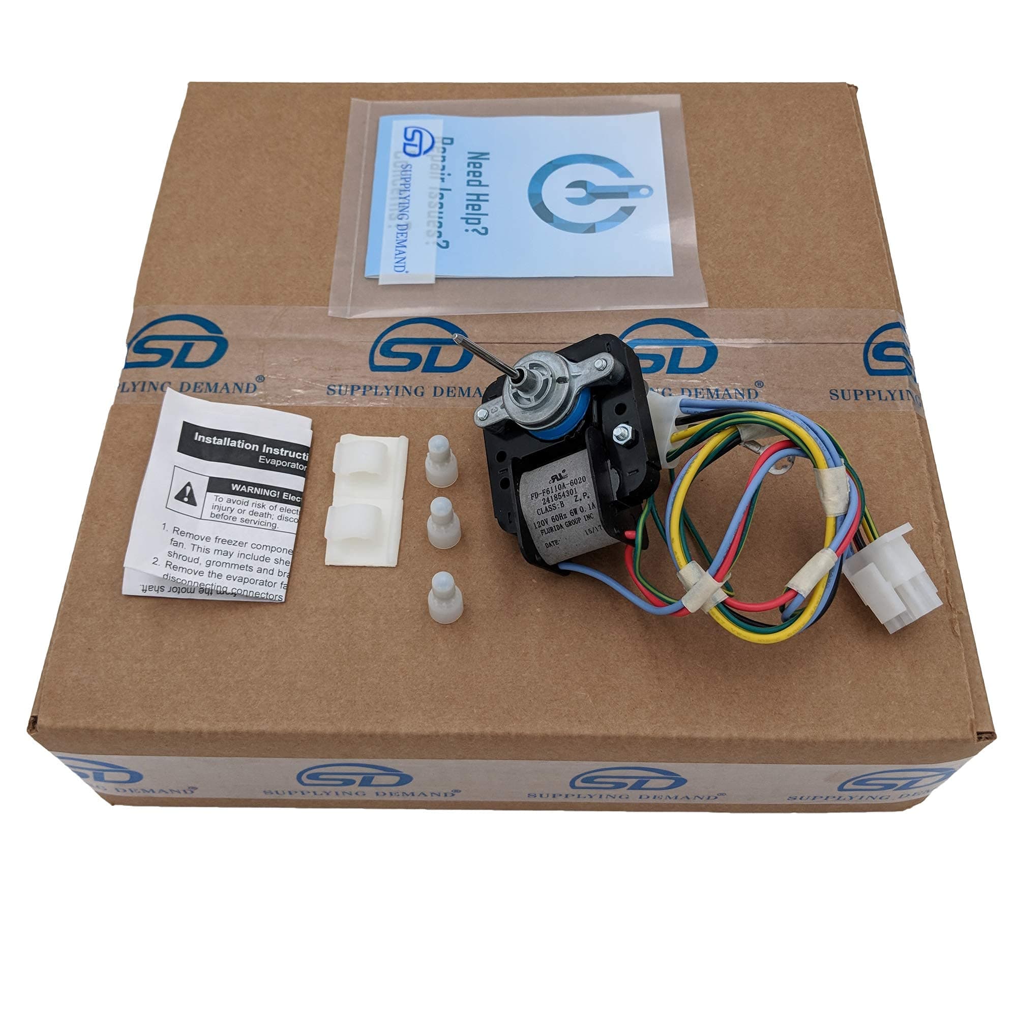 SD5303918549 5303918549-240315801-refrigerator-evaporator-fan-motor-kit view 41
