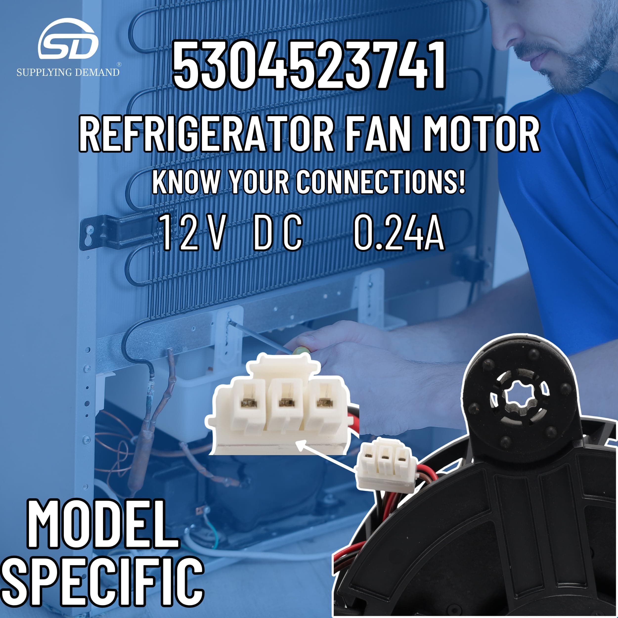 SD5304523741 5304523741-ap6983831-refrigerator-freezer-evaporator-fan-motor view 51