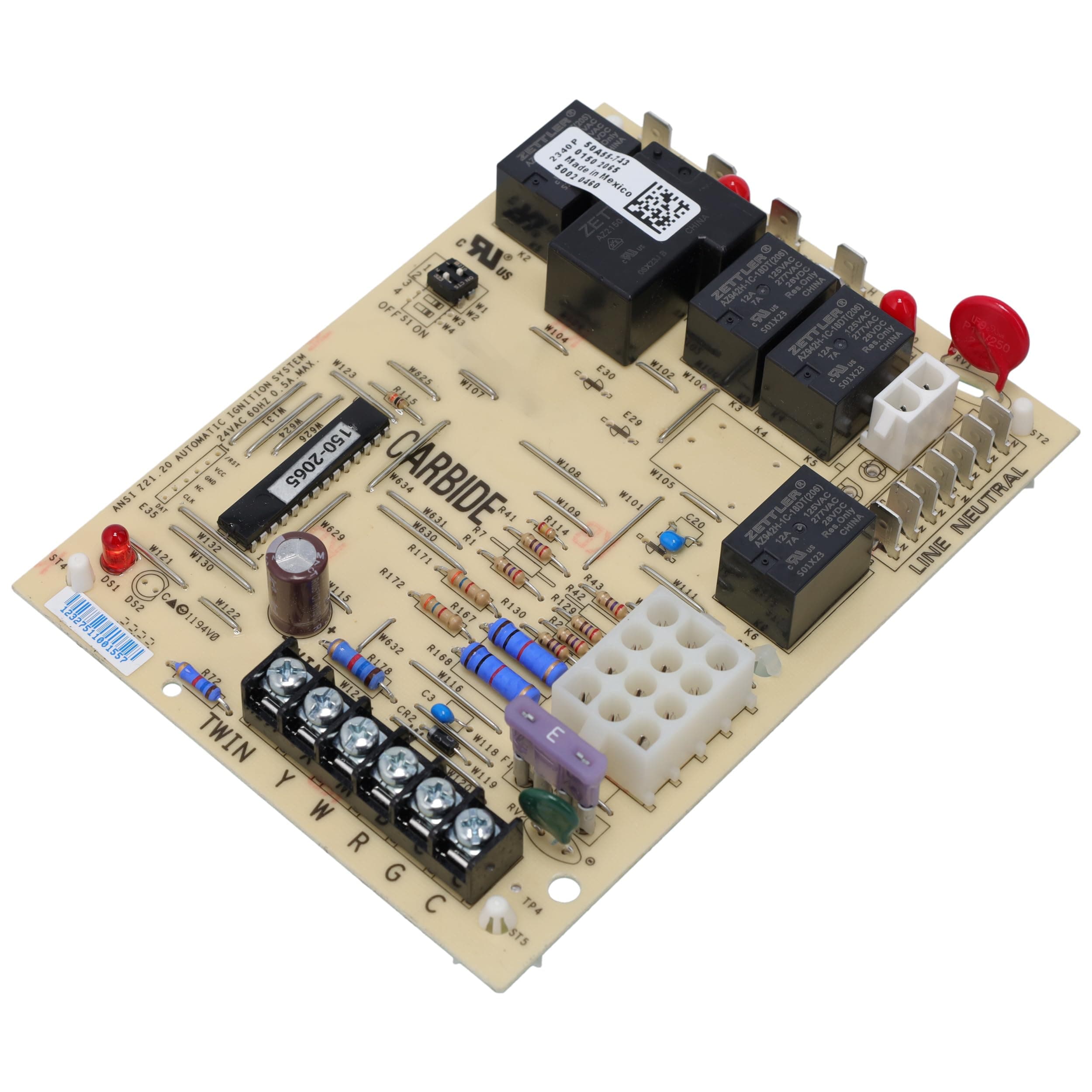 SDPCBBF112S pcbbf112s-ap4366051-hvac-furnace-ignition-pcb view 21