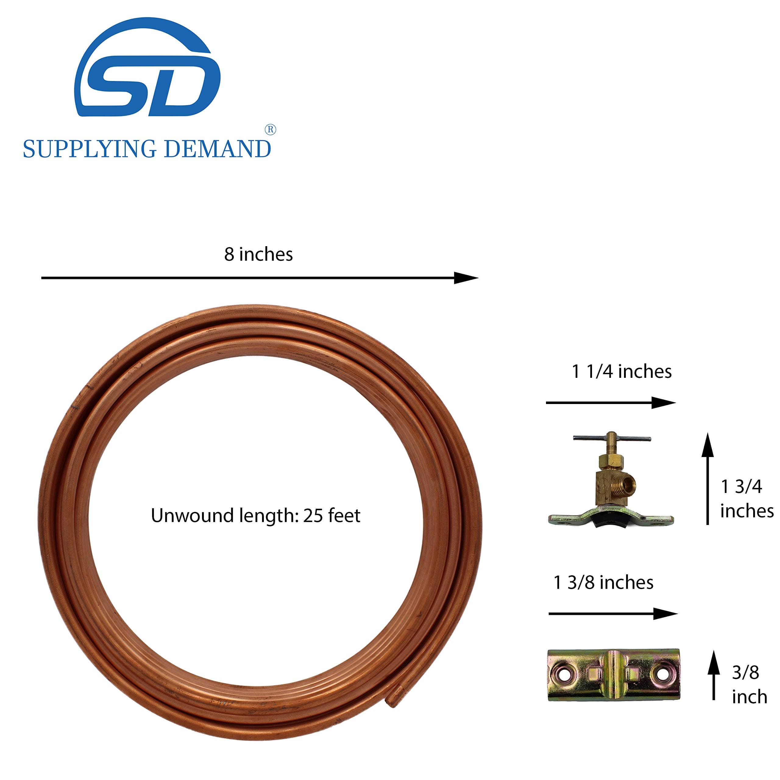 SDC25 c25-cim25-refrigerator-ice-maker-water-line-kit view 11