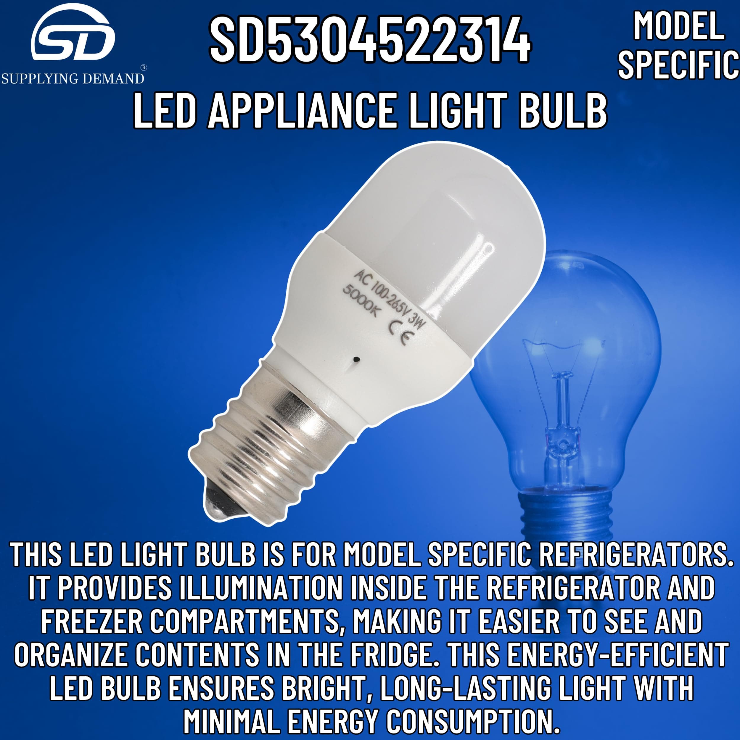 SD5304522314 5304522314-ap6976284-refrigerator-led-light view 31