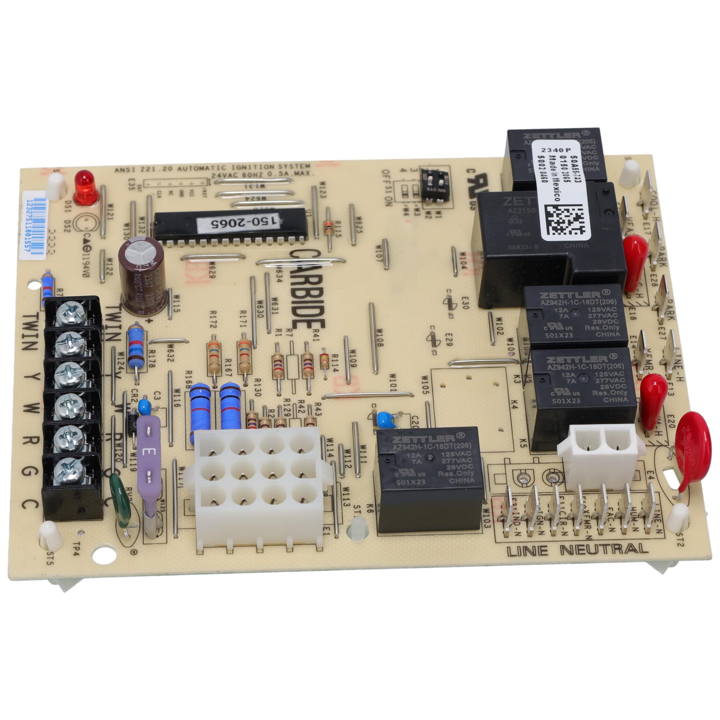 SDPCBBF112S pcbbf112s-ap4366051-hvac-furnace-ignition-pcb view 41