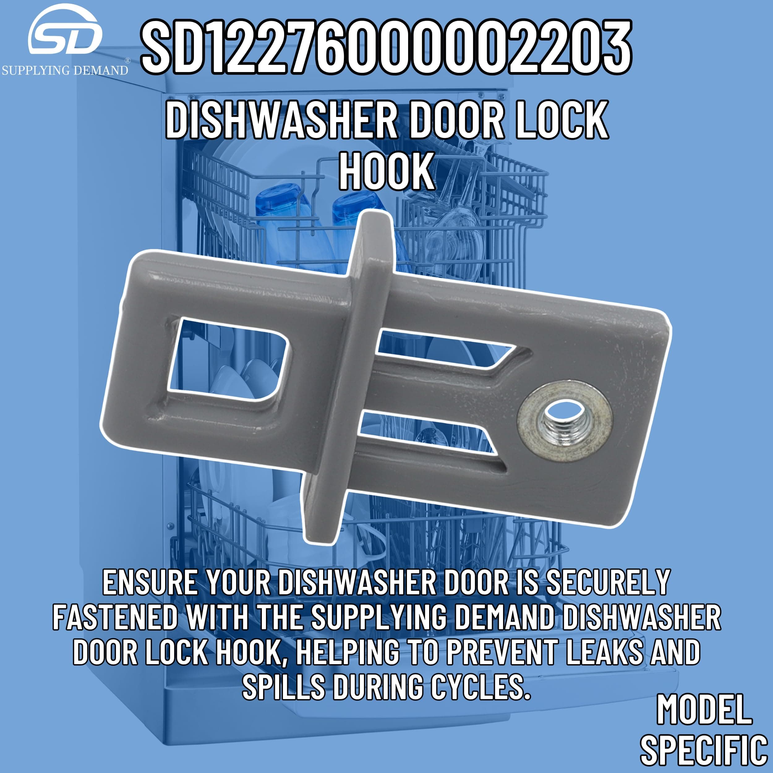 SD12276000002203 12276000002203-ap7155016-dishwasher-door-lock-hook view 31