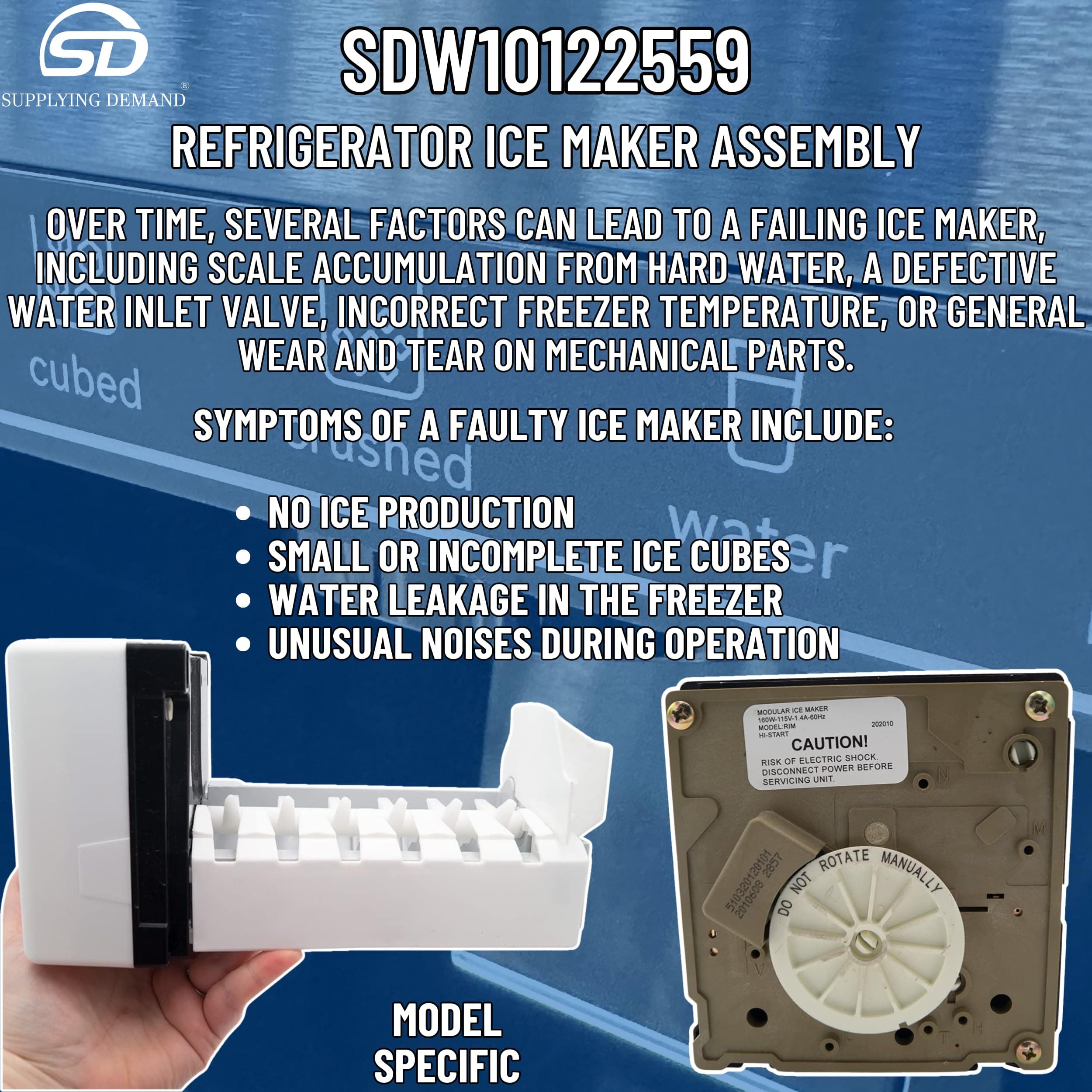 SDW10122559 w10122559-4440694-refrigerator-ice-maker-assembly view 51