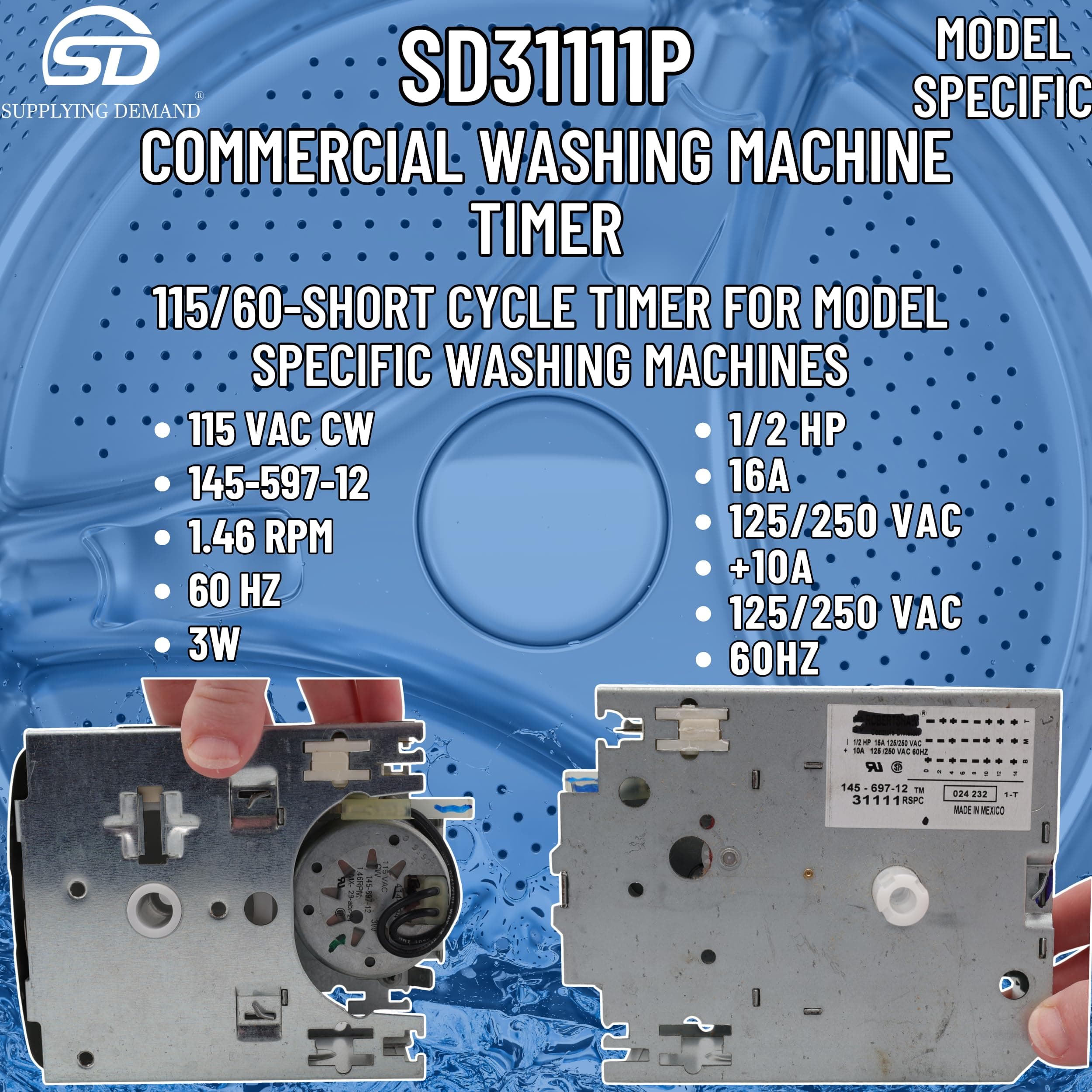 SD31111P 31111p-29241-commercial-washer-timer view 41