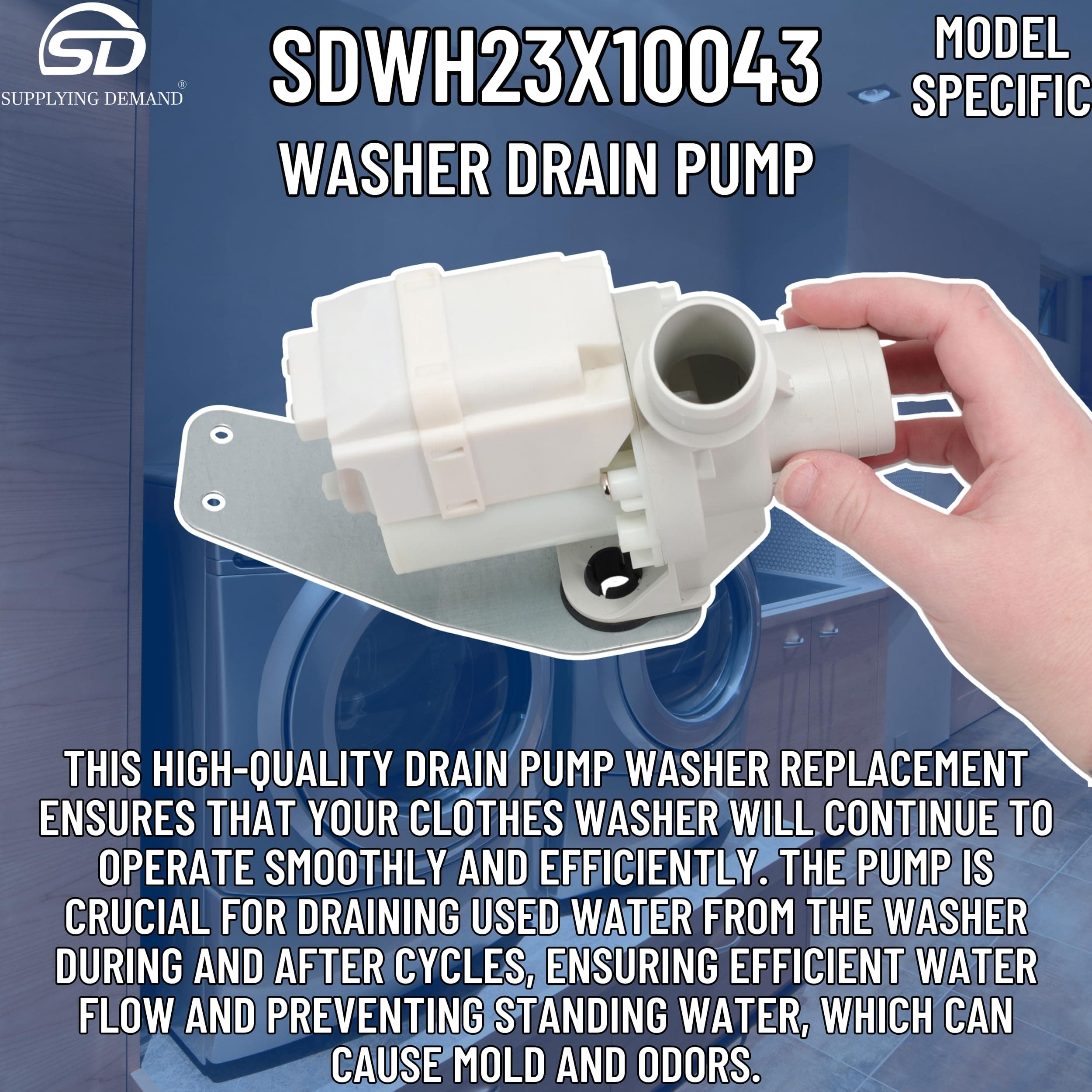 SDWH23X10043 wh23x10043-2754597-washer-drain-pump-assembly view 41