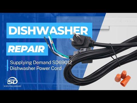 How To Install Supplying Demand SD69012 Dishwasher Power Cord