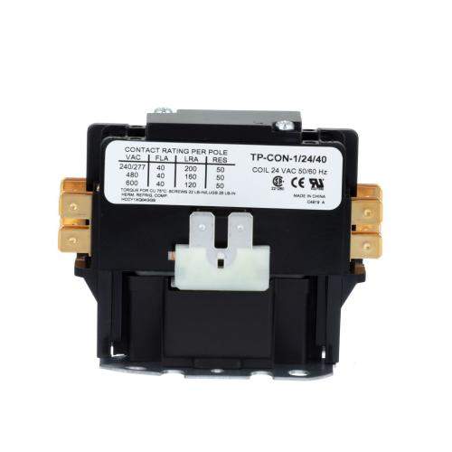 SDTP-CON-1/24/40 TP-CON-1-24-40-hvac-contactor-1-pole-24v-40-amp