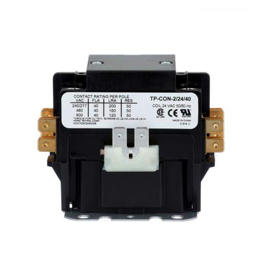 SDTP-CON-2/24/40 TP-CON-2-24-40-hvac-contactor-2-pole-24v-40-amp