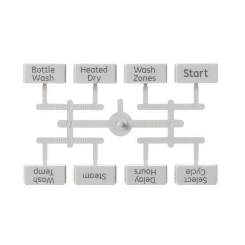 SDWD09X20206 WD09X20206-button-and-graphics-assembly