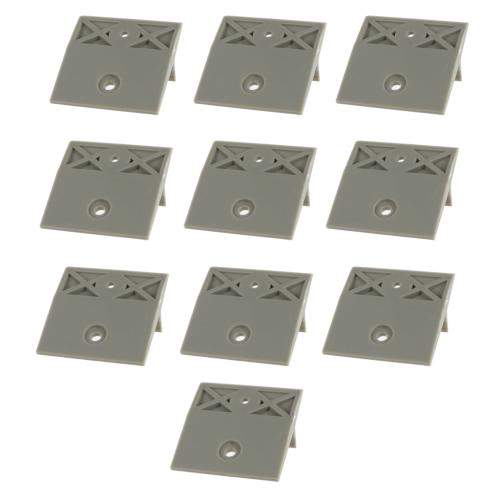 SDZ310276 Z310276-lateral-mounting-clips-grey-10-pcs
