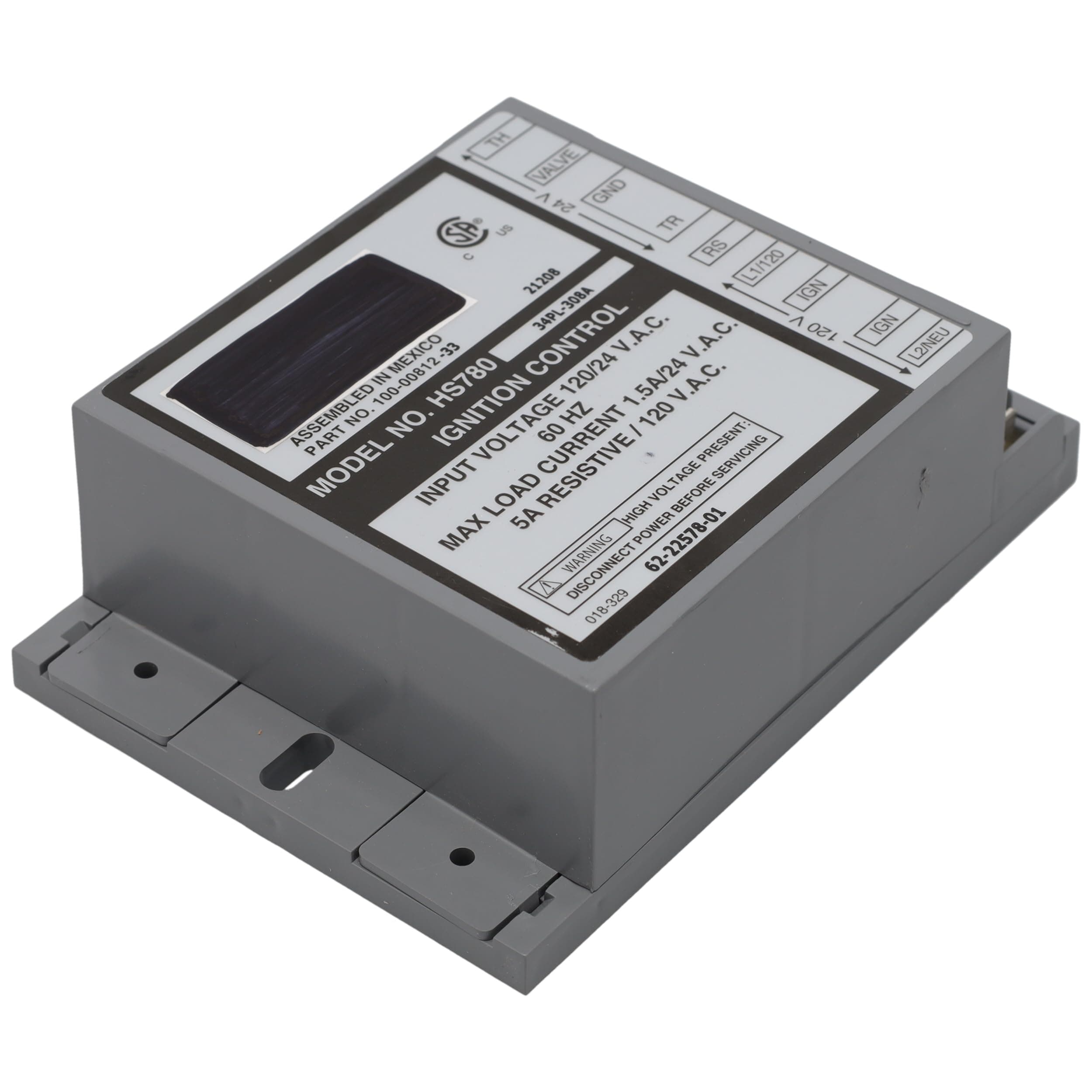 SD62-22578-01 62-22578-01-hvac-ignition-module view 31