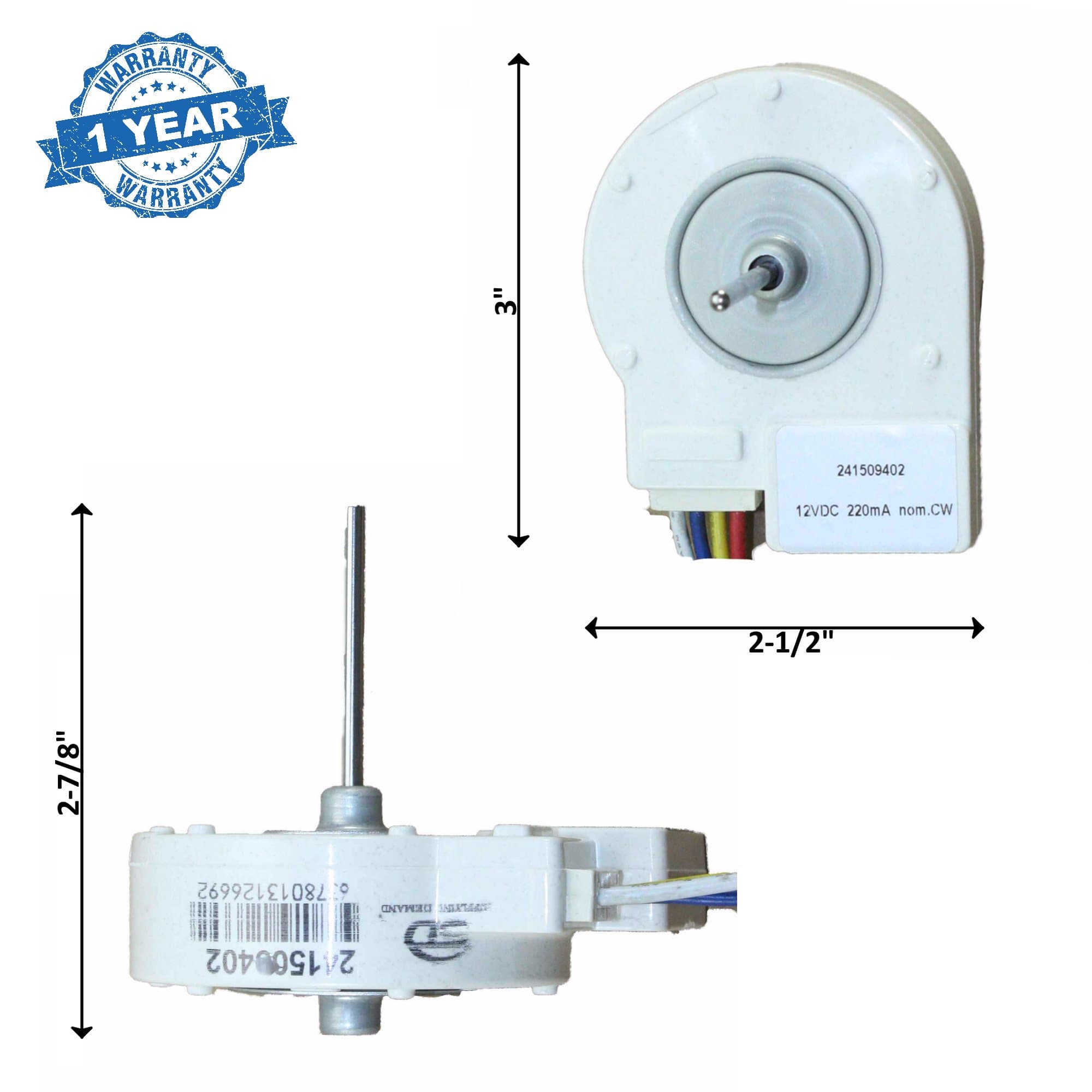 GPS241509402-FBA gps241509402-241509402-refrigerator-evaporator-fan-motor view 41