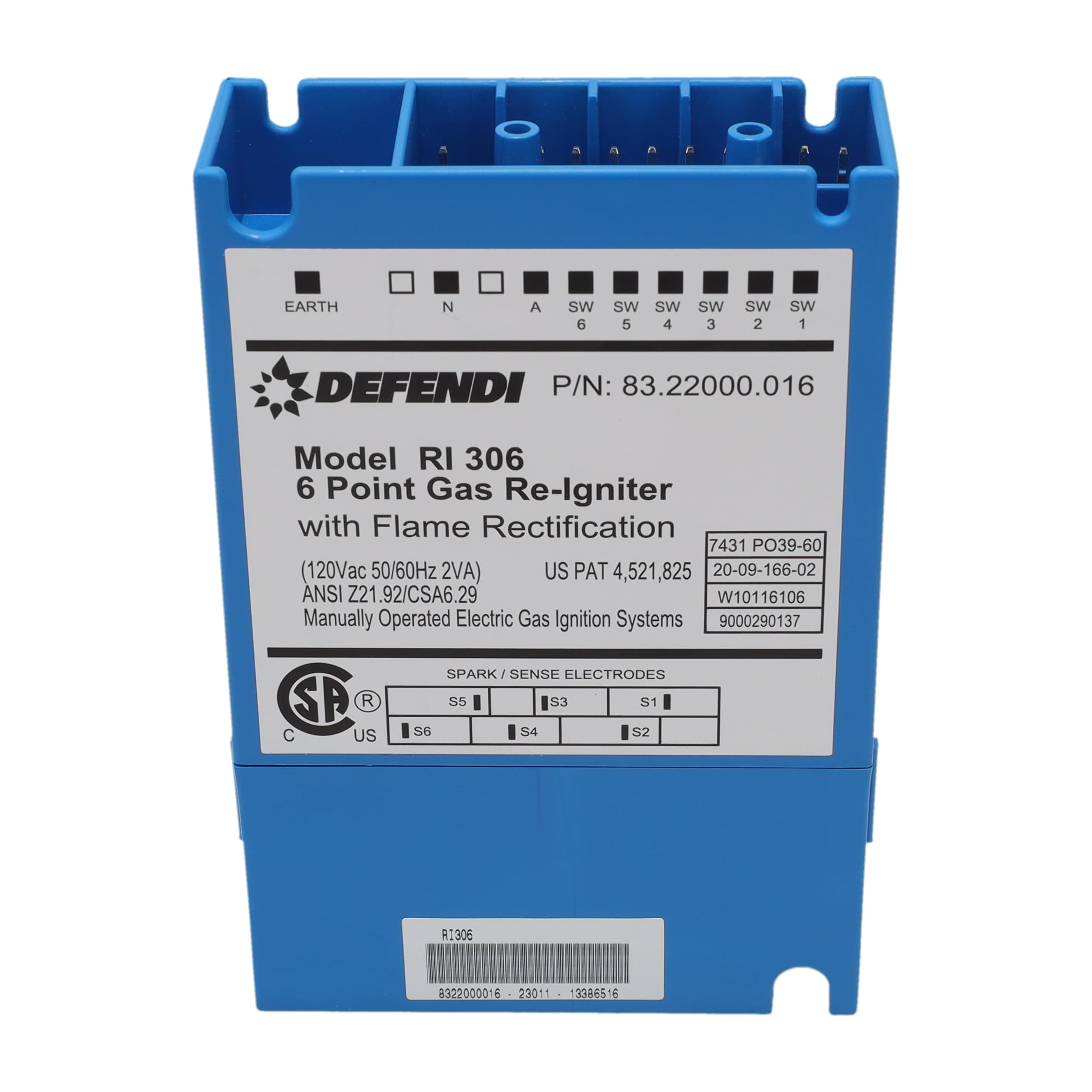 SD86528 86528-de81-03928a-range-reignition-spark-module